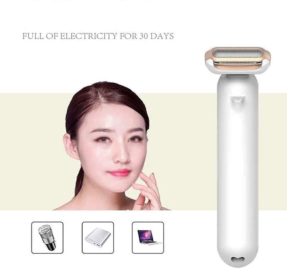 Electric Rechargeable Razor Foil Shaver for Women - Cordless & Waterproof Hair Removal Trimmer for Wet & Dry Use - Perfect for Legs, Underarms & Bikini Line