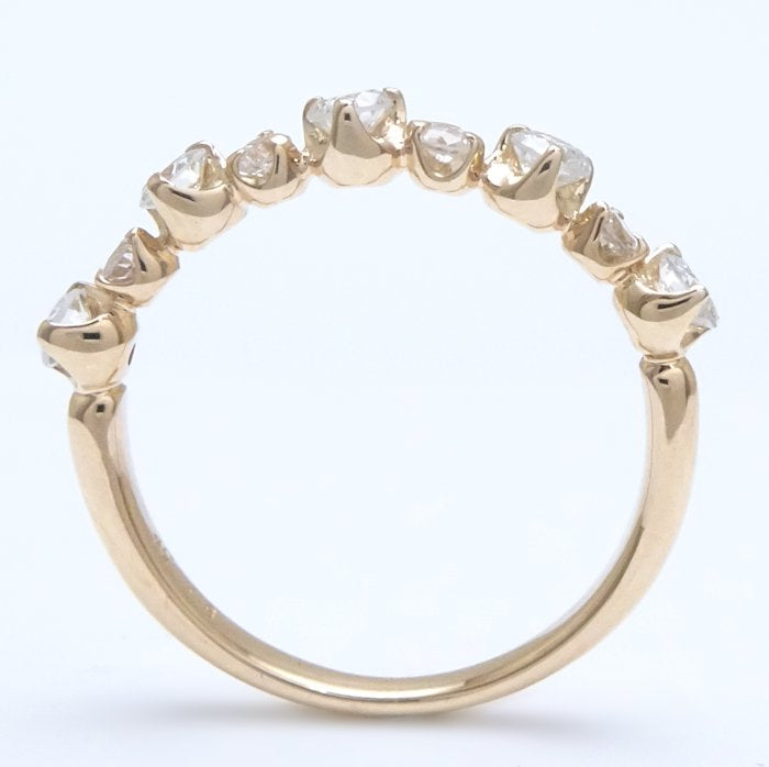 4℃ Diamond Ring K18YG Yellow Gold - Elegant 18K Gold Women's Jewelry for Engagement, Wedding & Anniversary Gifts