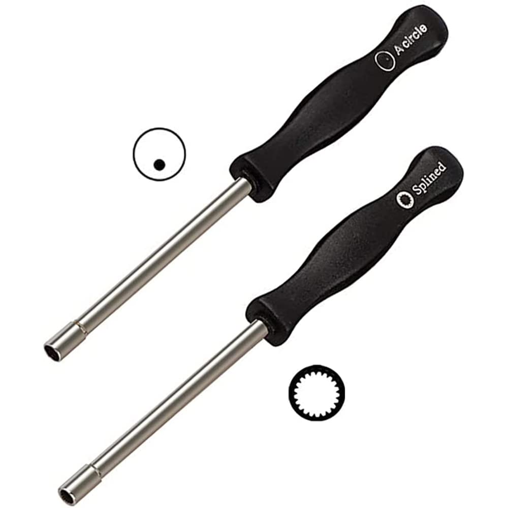 21-Splined A-Circle Carburetor Adjustment Tool Kit - Small Engine Carburetor Tune Up Screwdriver Set for Lawn Mowers, Motorcycles & ATVs - Perfect for Carb Adjustment, Maintenance & Repair