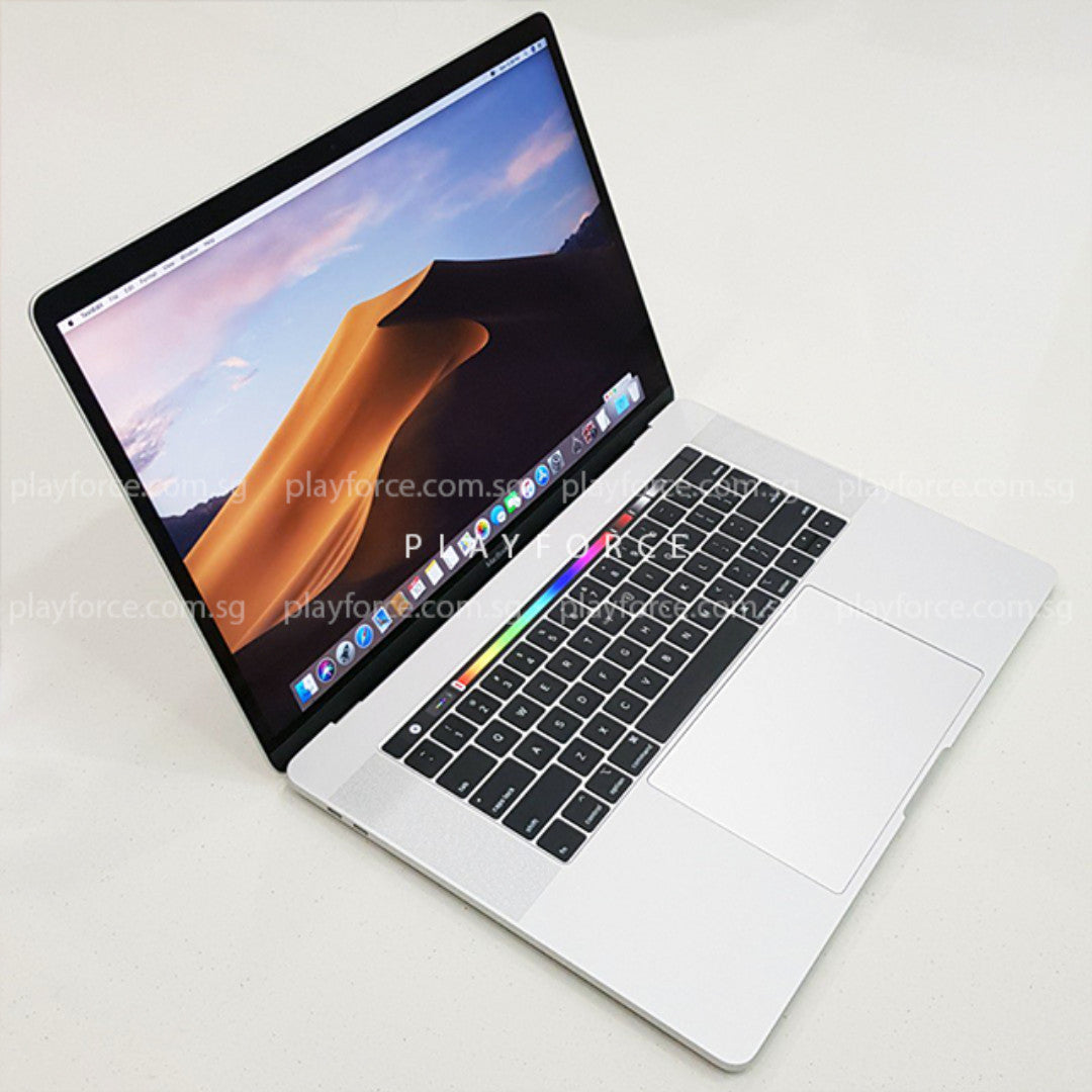 Apple MacBook Pro 15-inch (2018) - Touch Bar, 256GB SSD, Silver - Premium Laptop for Business, Design & Creative Professionals