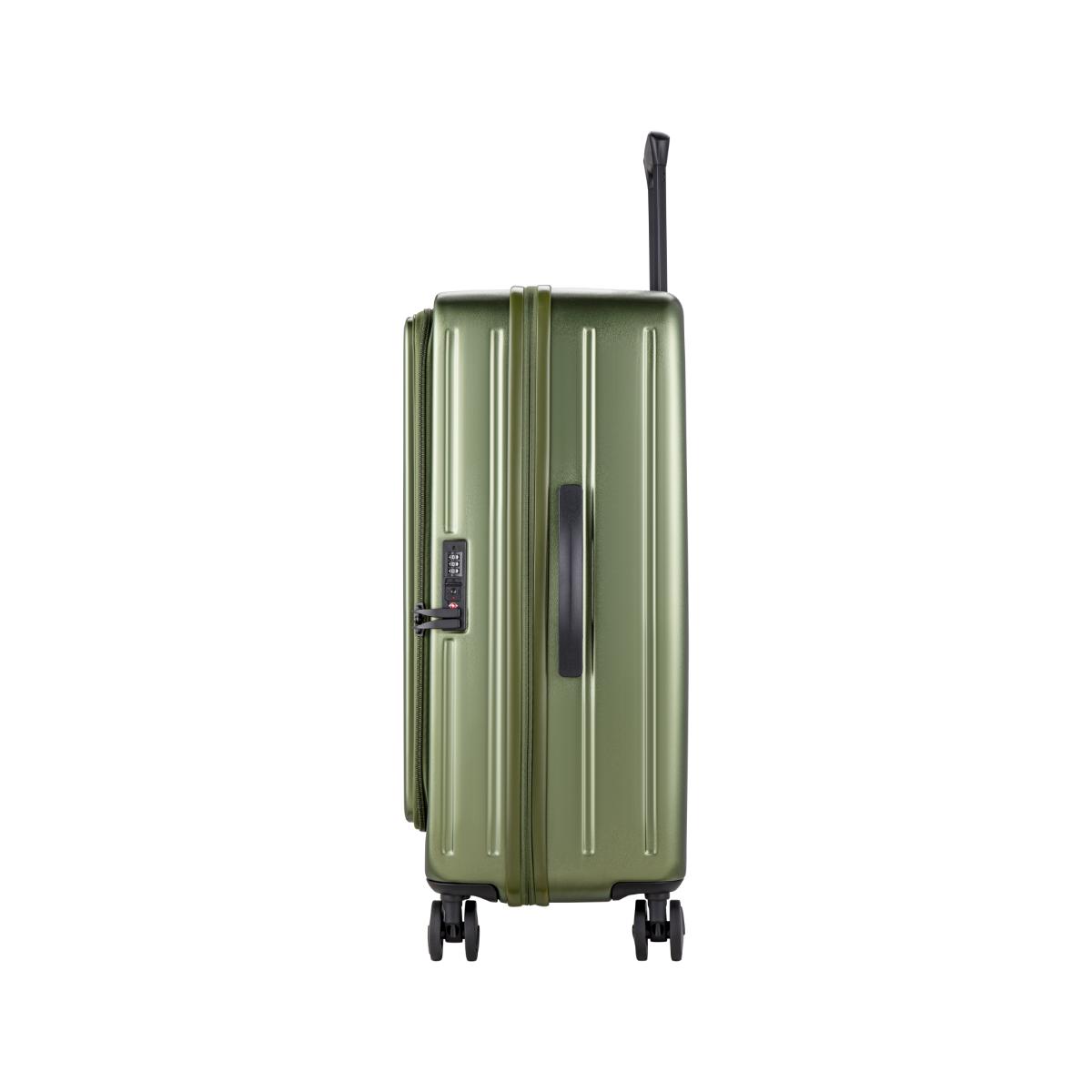 Daycrown 8528 Expandable Carry-On Luggage with Hinomoto Silent Wheels - Lightweight Spinner Suitcase for Travel, Business & Vacation - TSA Lock & Front Opening Design