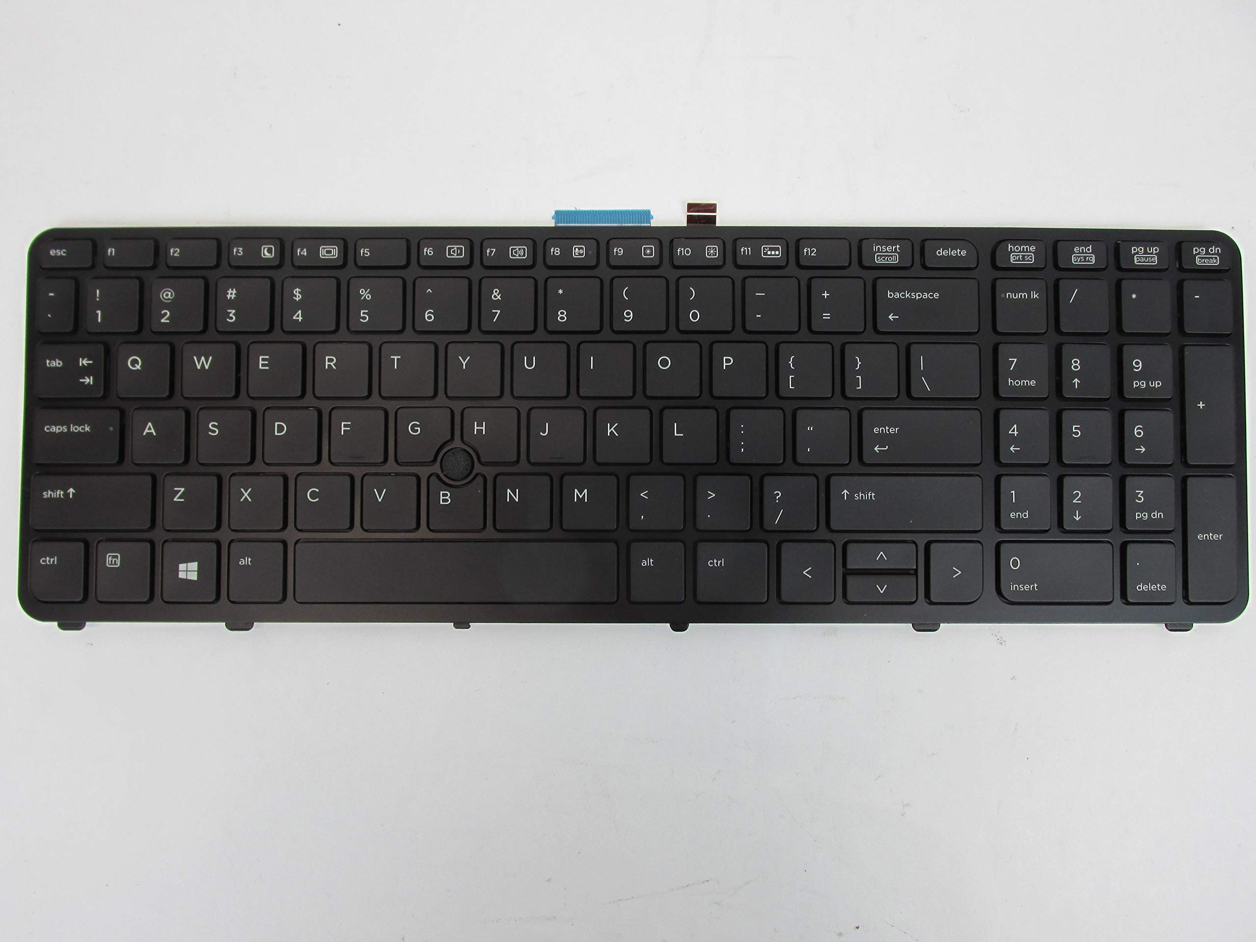 Original HP ZBook 15/17 Backlit Replacement Keyboard PK130TK1A00 733688-001 - Compatible with HP Workstations for Office & Graphic Design