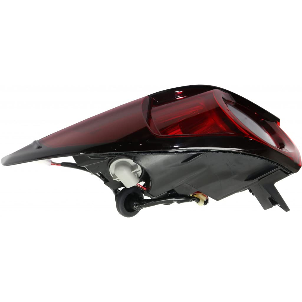 2017-2021 Mazda CX-5 LED Tail Light Assembly - Driver Side Outer with Signature Light | CAPA Certified Replacement for MA2804126, MA2804126C, KB8B51160E | Perfect for Night Driving & Enhanced Vehicle Safety