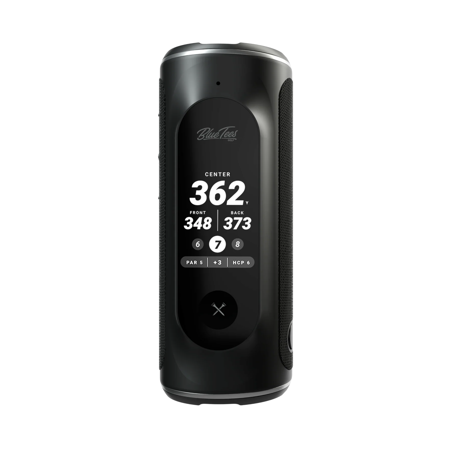 Blue Tees Player+ GPS Golf Speaker with Bluetooth - Portable Wireless Speaker for Golfers - Perfect for Golf Courses, Driving Range, and Outdoor Activities