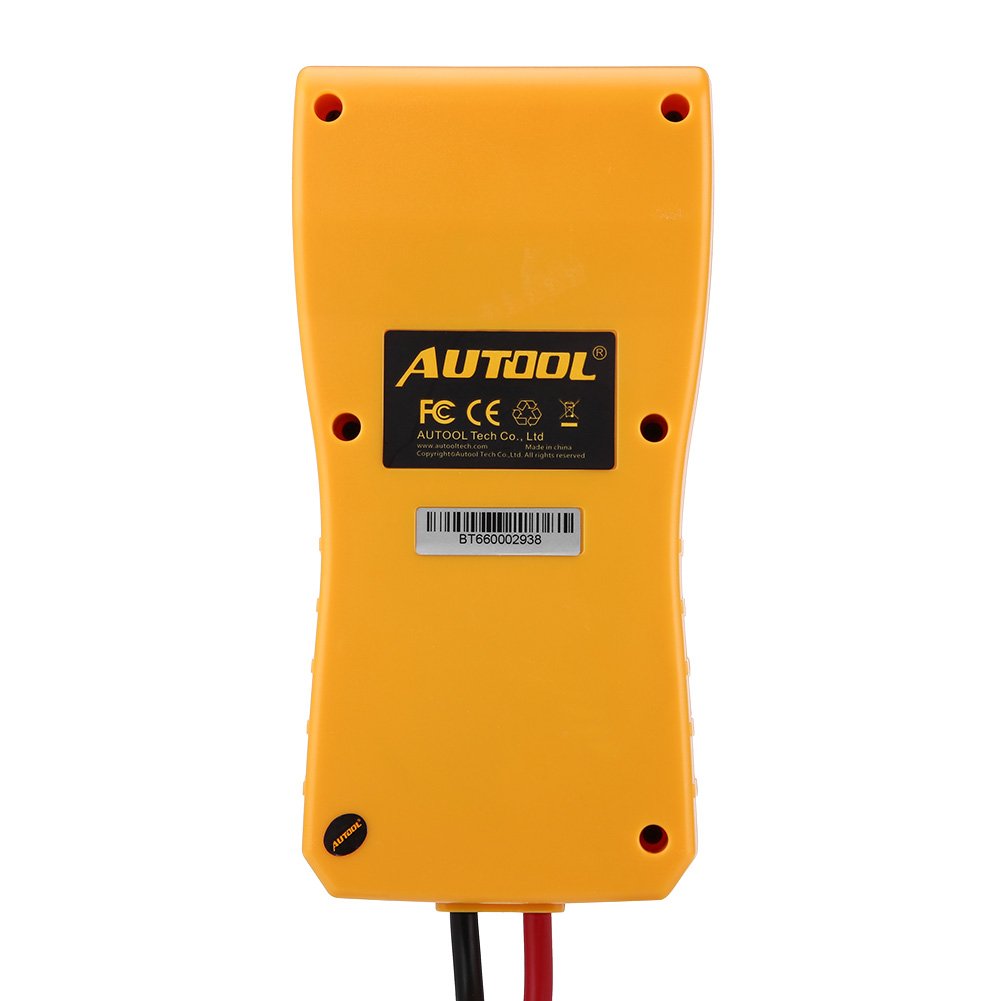 Keenso 12V Car Battery Tester - Digital Auto Battery Analyzer with Built-in Printer for Truck, Marine, Motorcycle, SUV & Boat - Perfect for Roadside Assistance & Vehicle Maintenance