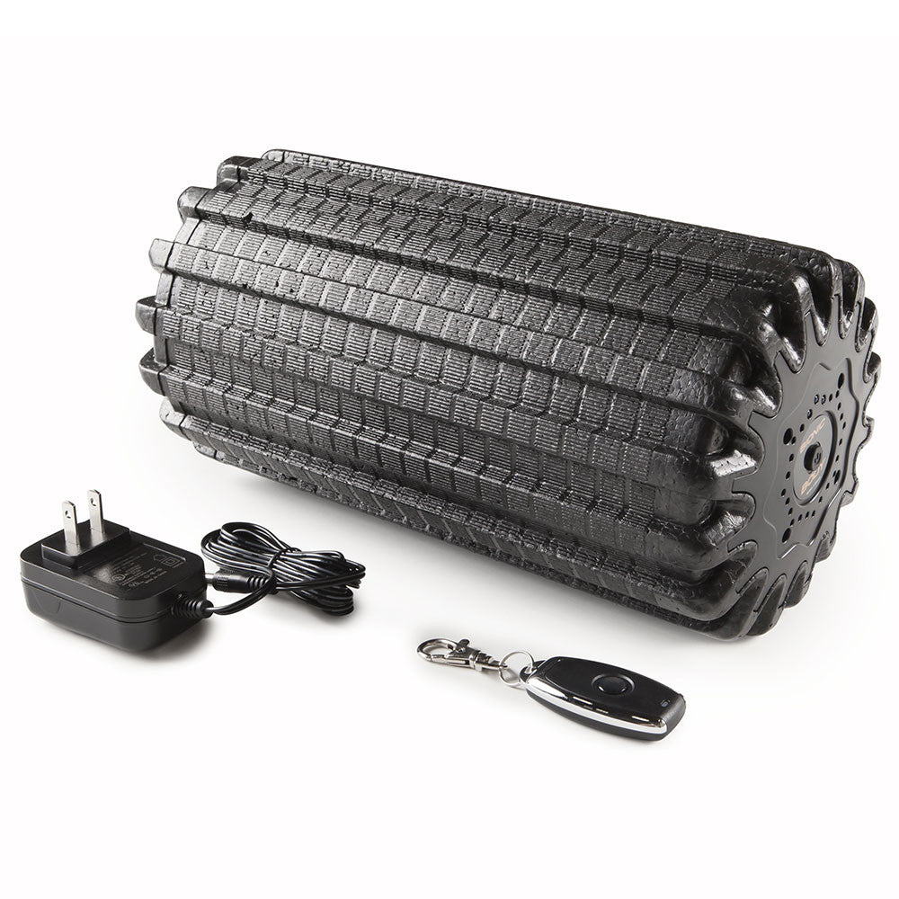 Bionic Body Rechargeable Vibrating Foam Roller Massager for Muscle Recovery & Pain Relief - Portable Deep Tissue Massage for Athletes, Gym, Yoga & Home Use
