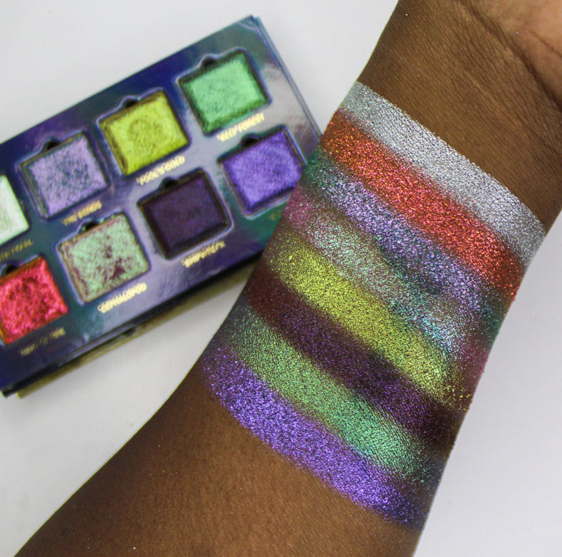 Deep Sea Treasures Eyeshadow Palette - 12 Vibrant Shades for Stunning Makeup Looks | Perfect for Party, Halloween & Cosplay