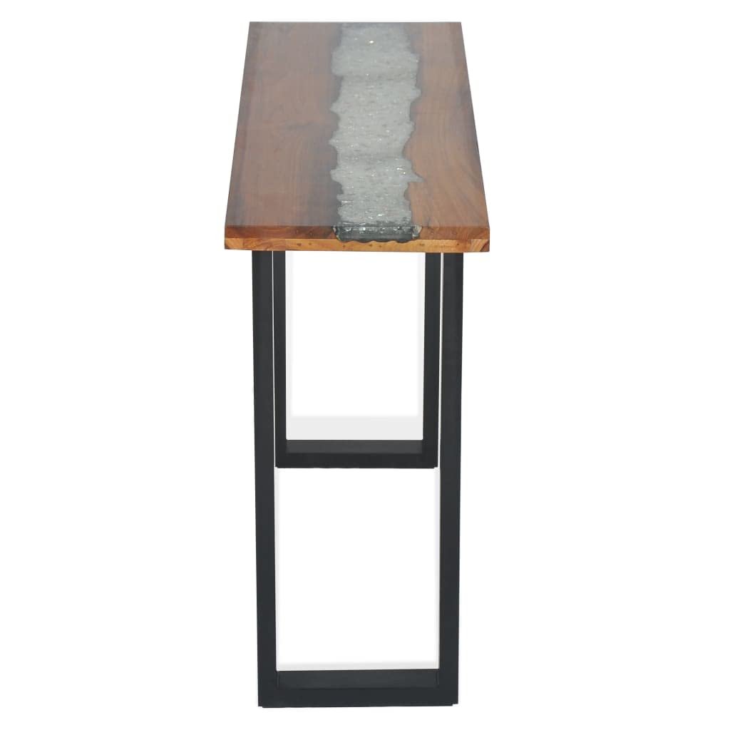 Rustic Teak Console Table 39.4