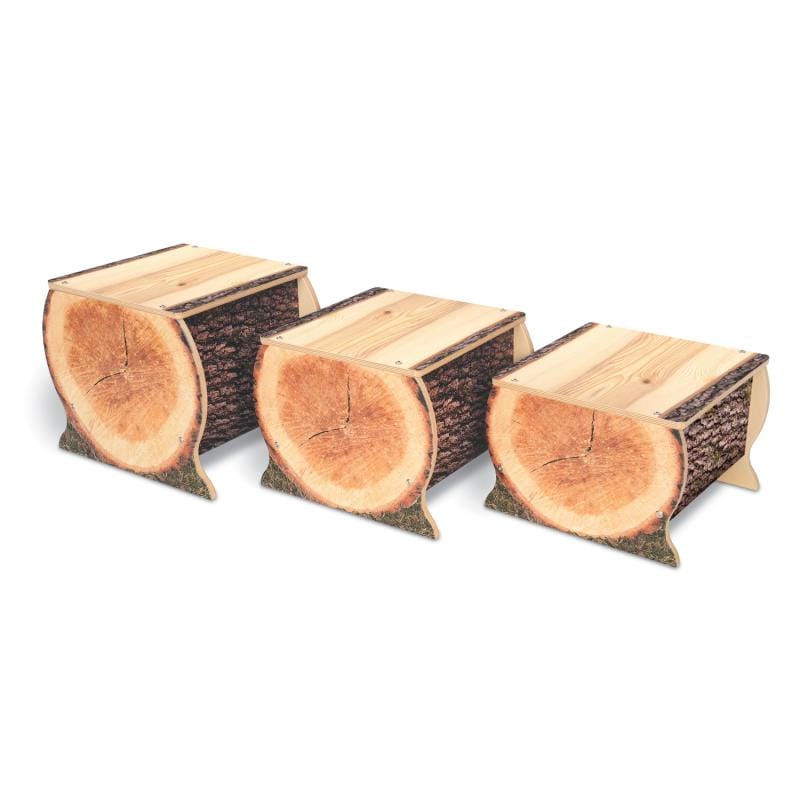 Natural Live Edge Wood Bench - 14