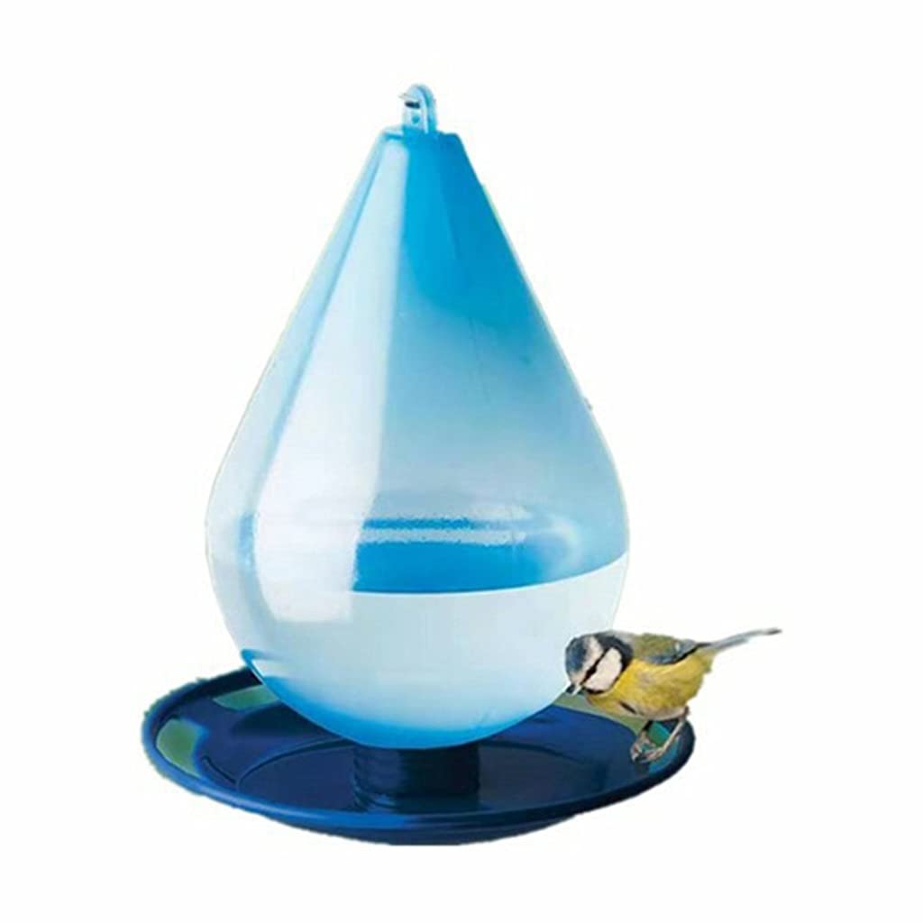 WALNUTA Hanging Bird Feeder - Durable Plastic Outdoor Bird Food Container, Waterproof & Weatherproof for Garden, Yard, or Patio - Perfect for Attracting Wild Birds and Enhancing Your Backyard Decor