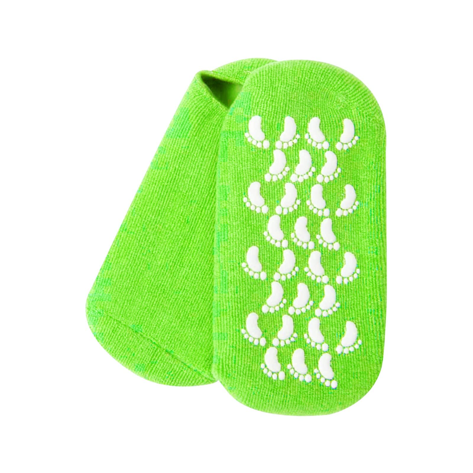 Moisturizing Gel Socks for Dry Cracked Feet - Non Slip Heel Care for Women & Men - Perfect for Overnight Foot Treatment