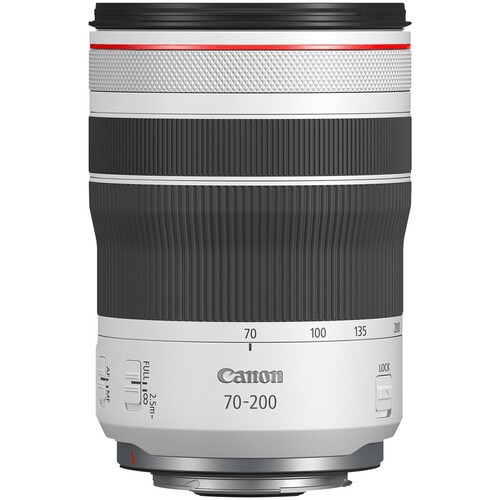Canon RF 70-200mm F4 L IS USM Telephoto Zoom Lens for Portrait, Sports & Wildlife Photography | Professional DSLR Camera Lens with Image Stabilization