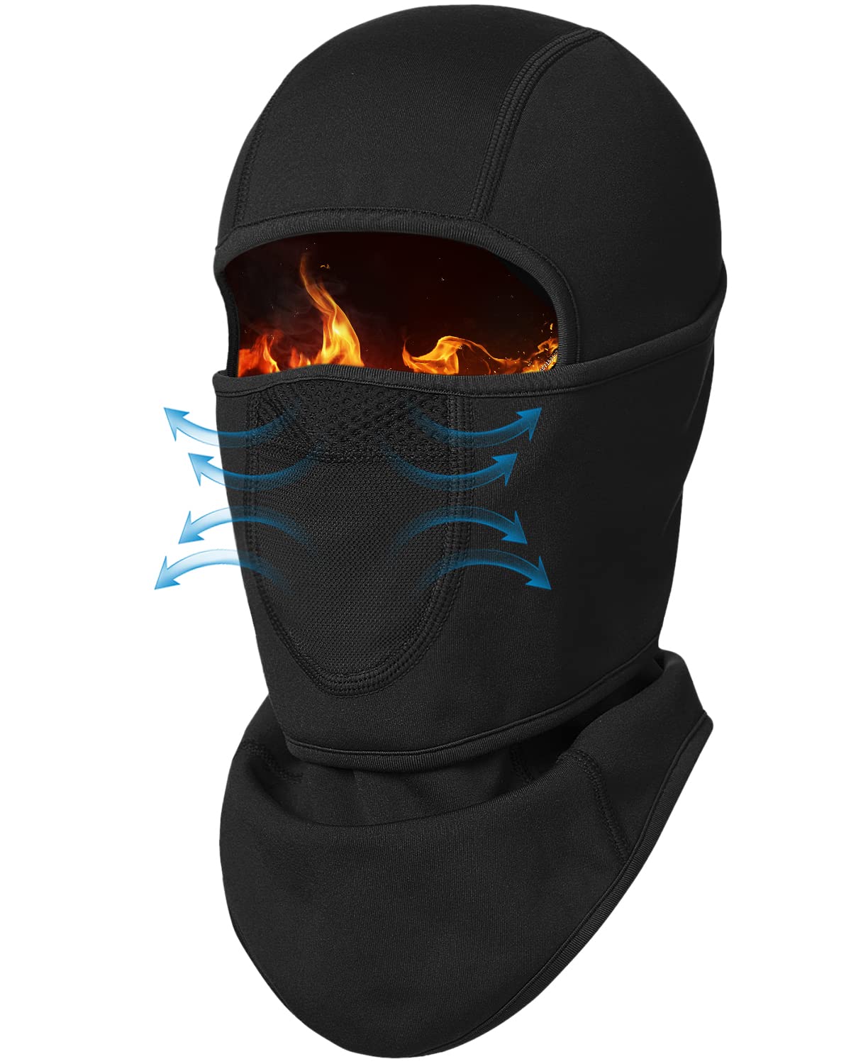 Venswell Kids Winter Balaclava Ski Mask - Warm Full Face Cover for Cold Weather - Perfect for Skiing, Snowboarding, Cycling & Outdoor Activities