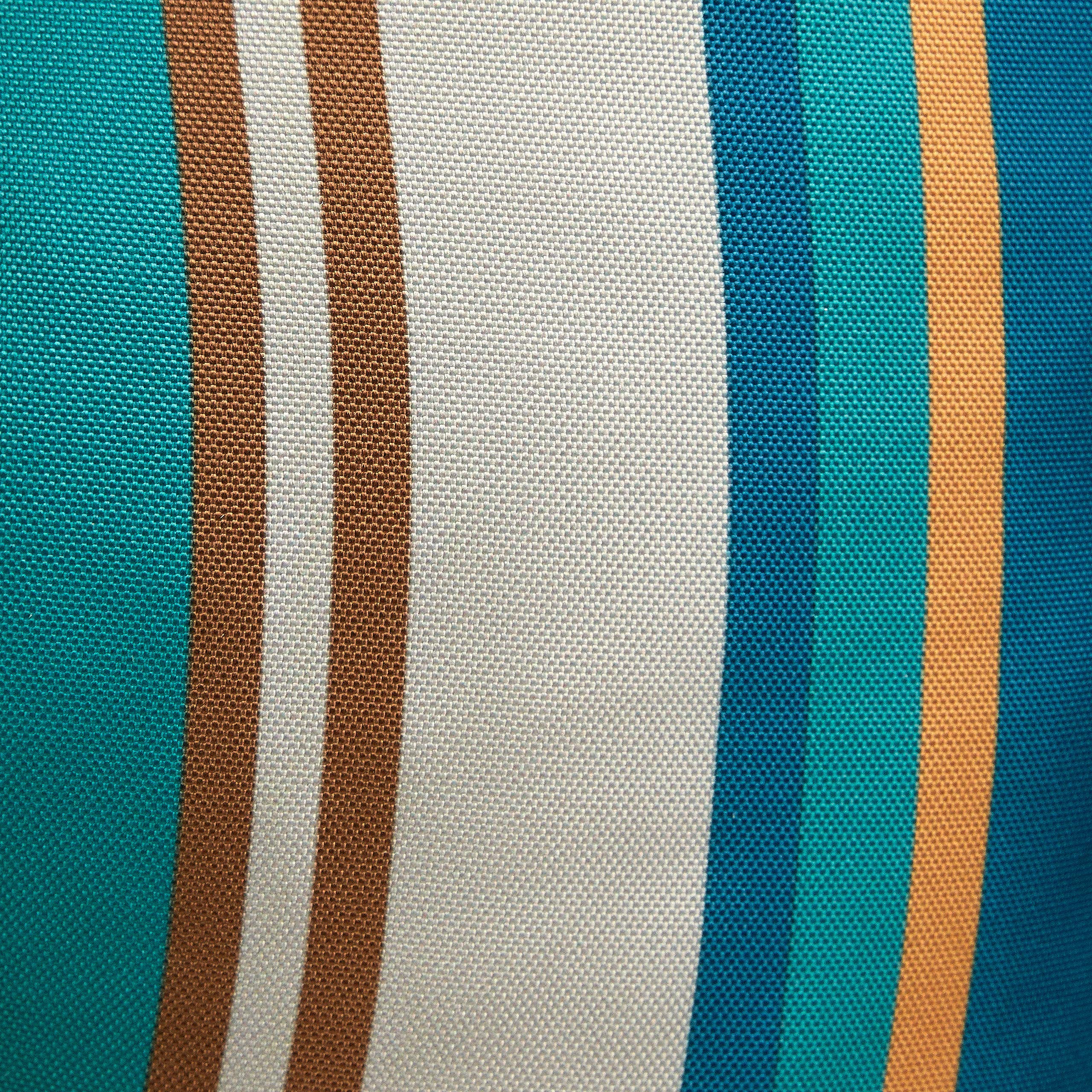 Water-Resistant Patio Bench Cushion 54x18x5 - Santa Fe Stripe for Outdoor/Indoor Seating