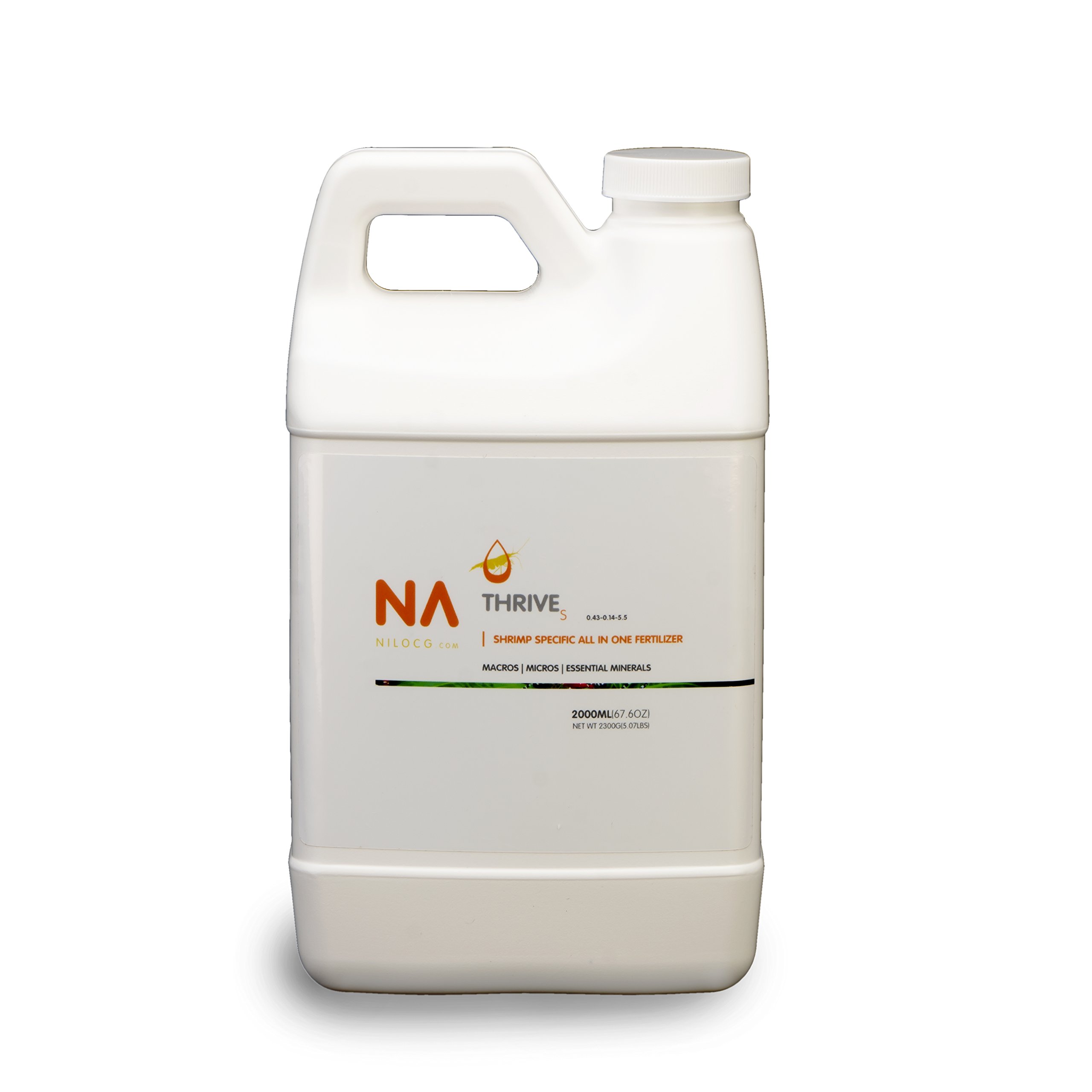Thrive S Shrimp Specific All-in-One Aquarium Fertilizer - 4000ml Liquid Plant Food with Comprehensive Nutrients | Essential Aquarium Nutrition for Healthy Plants & Shrimp | Easy-to-Use Concentrated Formula for Freshwater Tanks | Perfect for Planted Aquariums, Shrimp Tanks & Aquatic Gardens