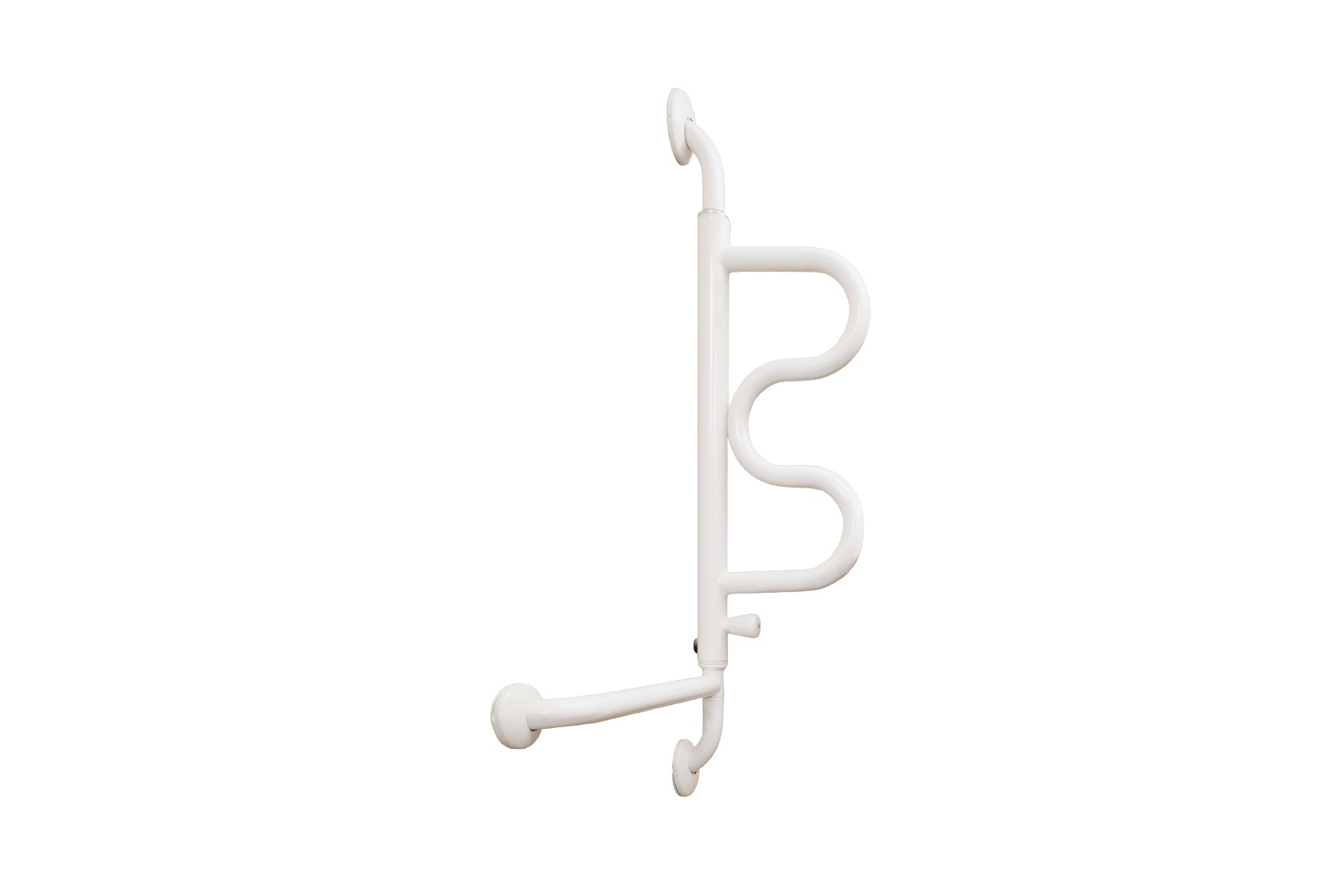 Sturdy The Curve Grab Bar for Bathroom Safety - Non-Slip Shower Handle for Seniors & Disabled - Perfect for Bathroom, Shower, and Toilet Use