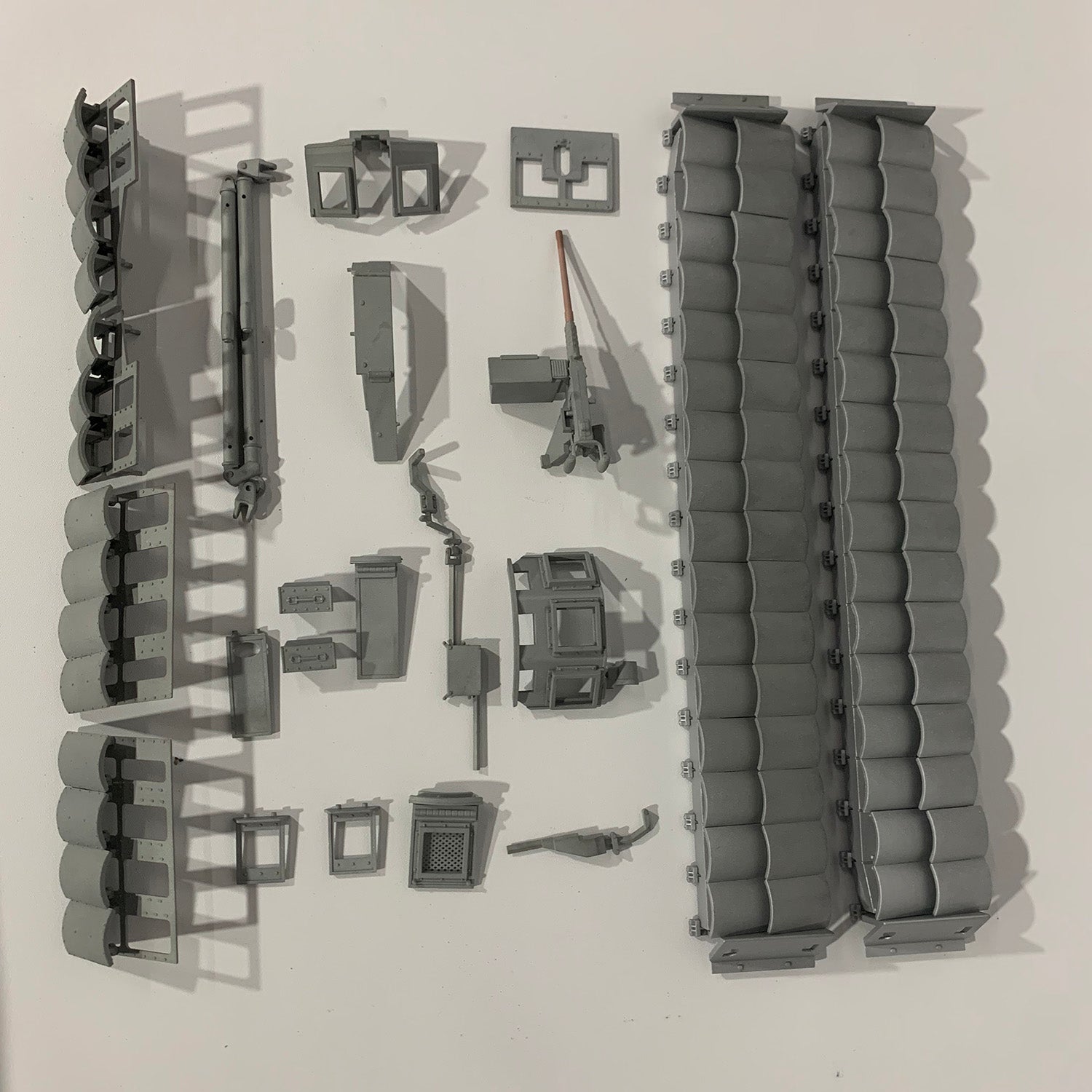 1/16 Scale M1A2 Abrams RC Tank Upgrade Metal Parts for Henglong Tamiiya Trumpeter - TUSKI TUSKII Replacement Decoration Kit | Durable Accessories for Military Model Enthusiasts & RC Tank Battles