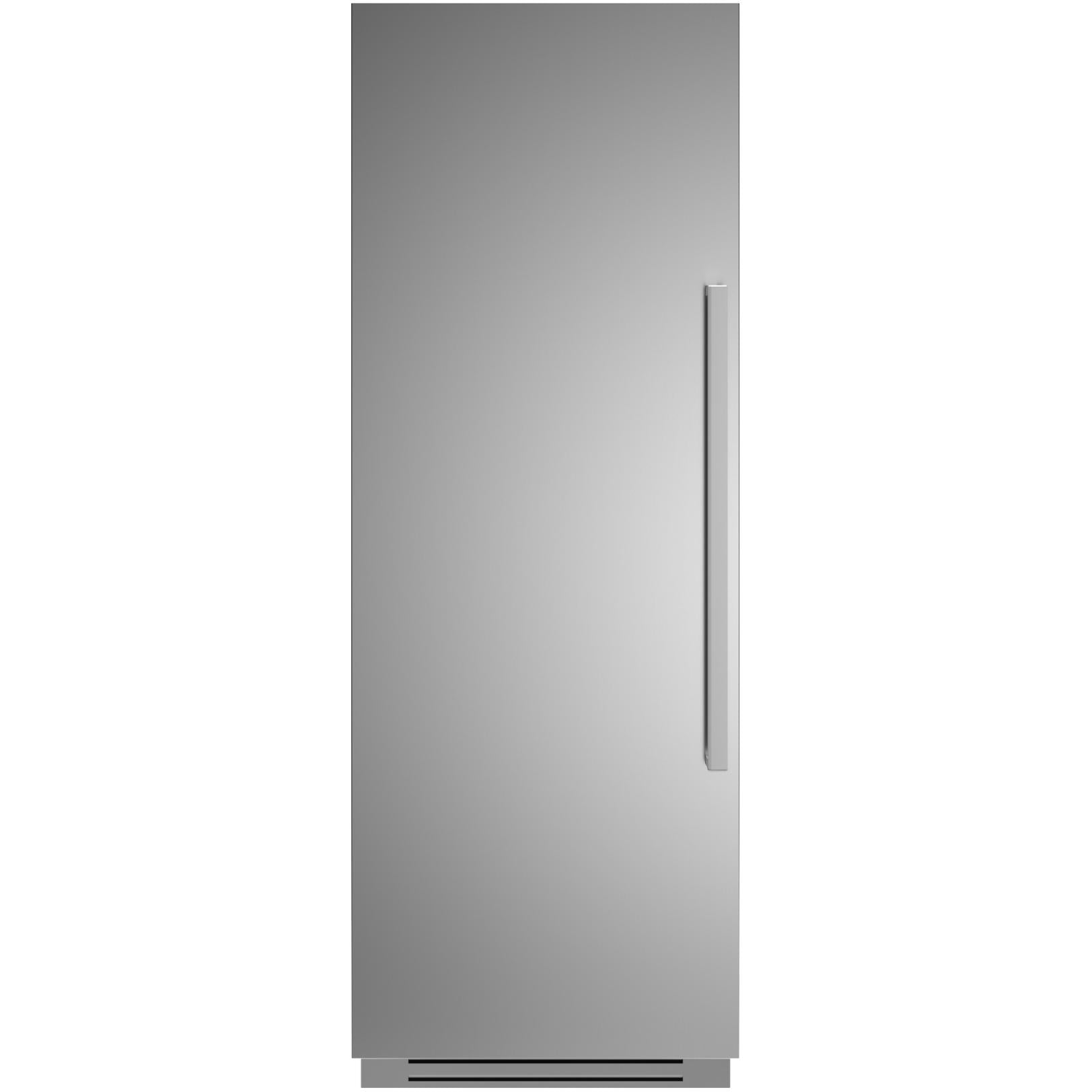 Bertazzoni 30 Inch Built-In All Refrigerator - 17.4 cu.ft Capacity, LED Lighting, Stainless Steel (Model REF30RCPIXL/23) - Perfect for Modern Kitchens and Open-Concept Living Spaces