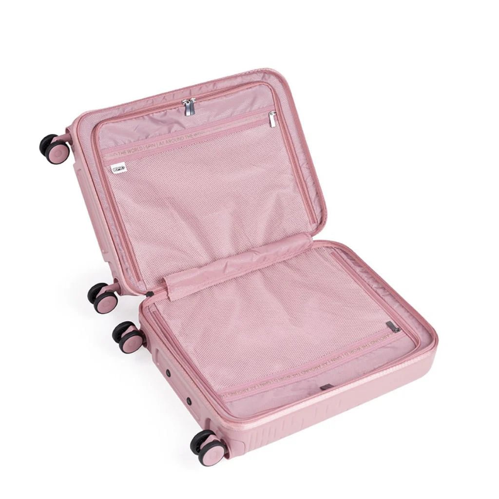 Epic Spin 2-Piece Hardshell Luggage Set in Pink - Lightweight Spinner Suitcases for Women & Men, Perfect for Air Travel & Weekend Getaways