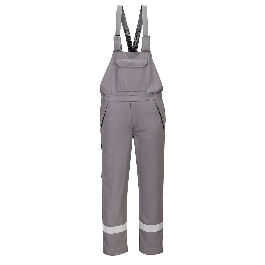 Portwest FR418 Flame Resistant Chemical Resistant Bib Overalls - Heavy Duty Workwear for Oil & Gas, Chemical Handling & Industrial Safety Protection