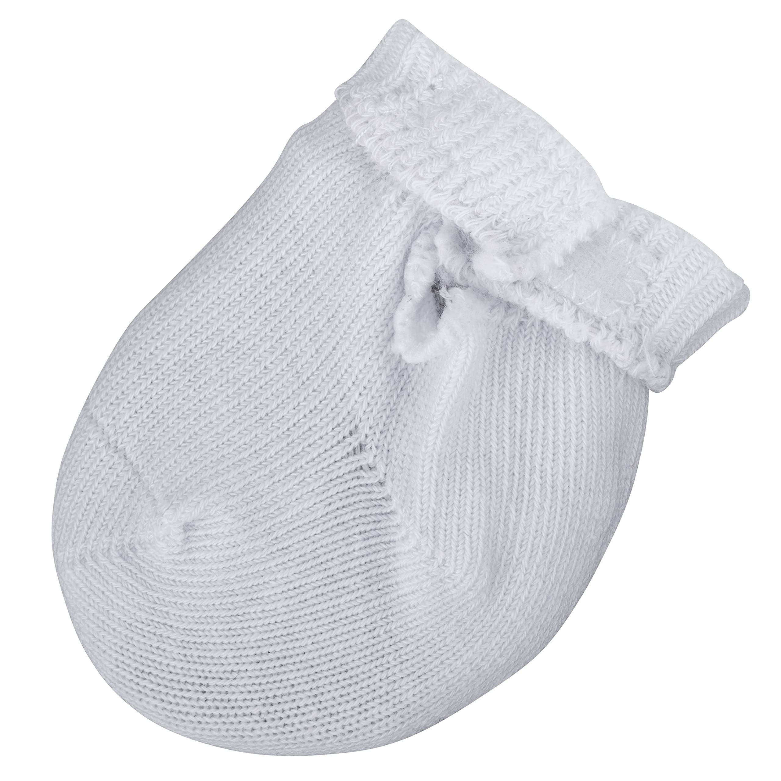 Adjustable Preemie Socks with Bow - 3 Pairs Soft Cotton Newborn Socks for Baby Girls & Boys | Perfect for Hospital, Home & Photo Shoots