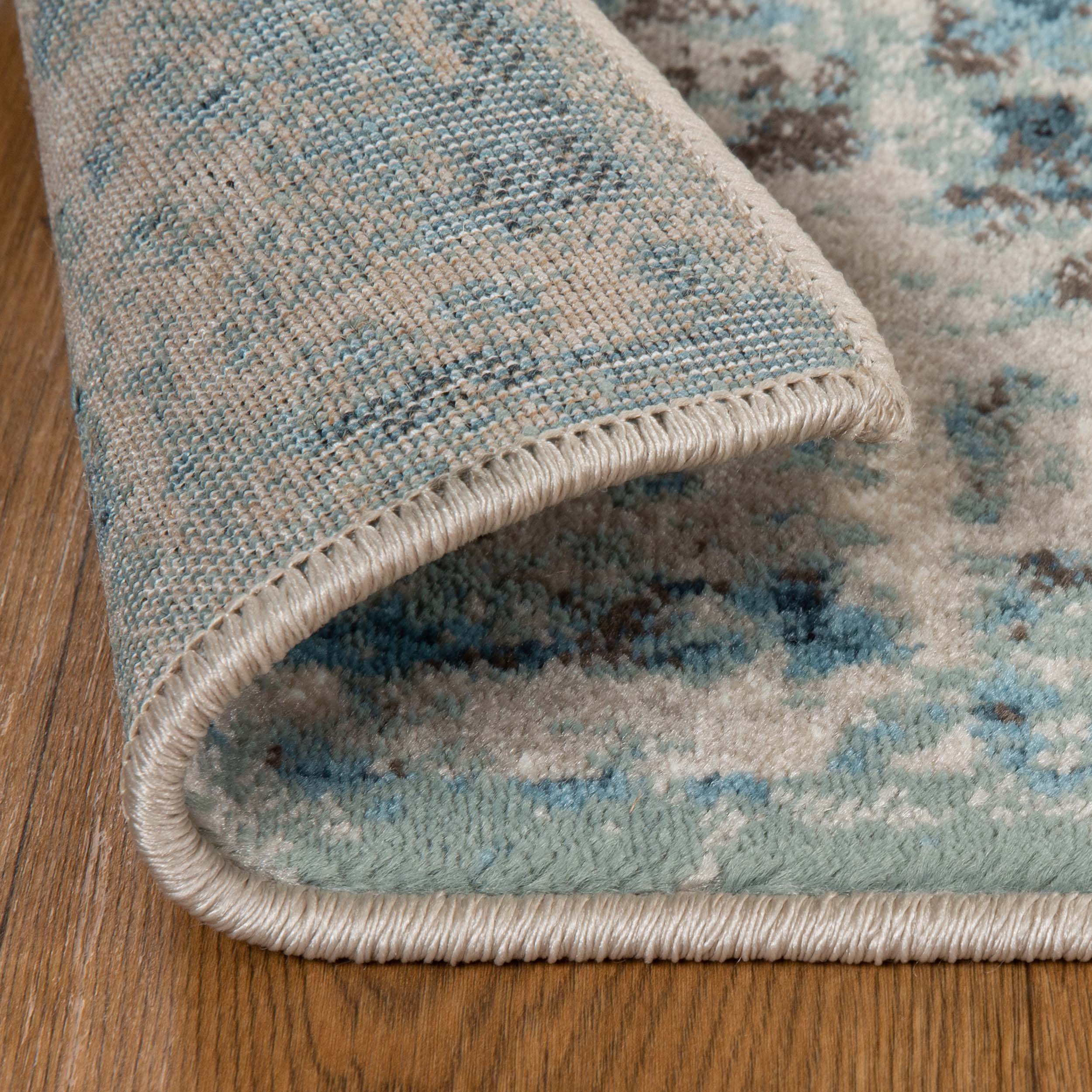 Palani Washed Abstract Indoor Area Rug or Runner - Soft Bohemian Style Carpet for Living Room, Bedroom, Hallway - Perfect for Home Decor and Cozy Spaces
