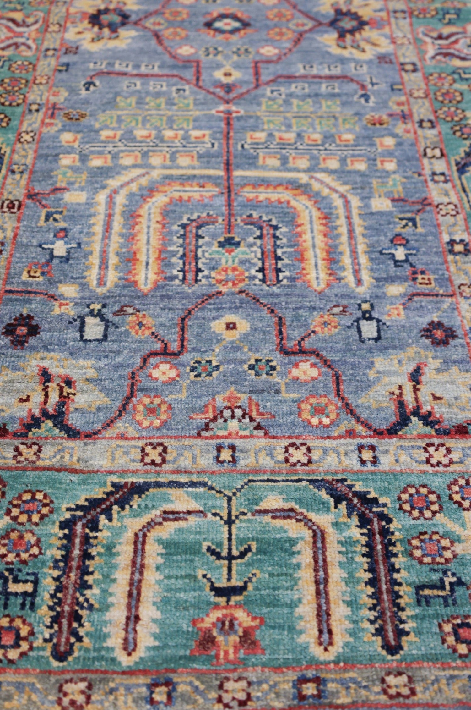 Handwoven Bakshaish Willow Tribal Rug - Authentic Persian Design, J74175 - Perfect for Boho Home Decor, Living Room, Bedroom & Office