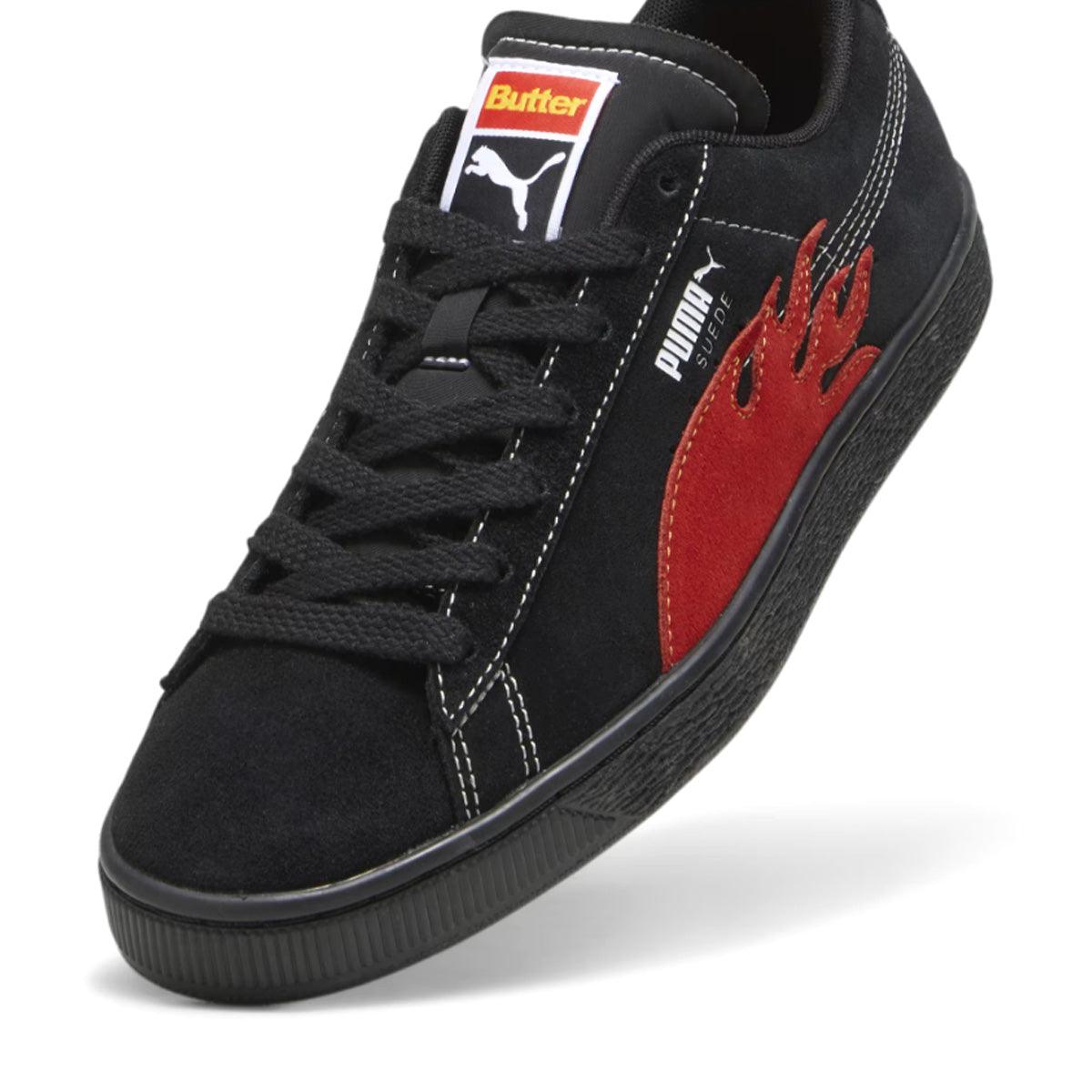 Butter Goods Suede Sneakers in Puma Black - Stylish & Comfortable Men's Casual Shoes for Everyday Wear & Street Fashion