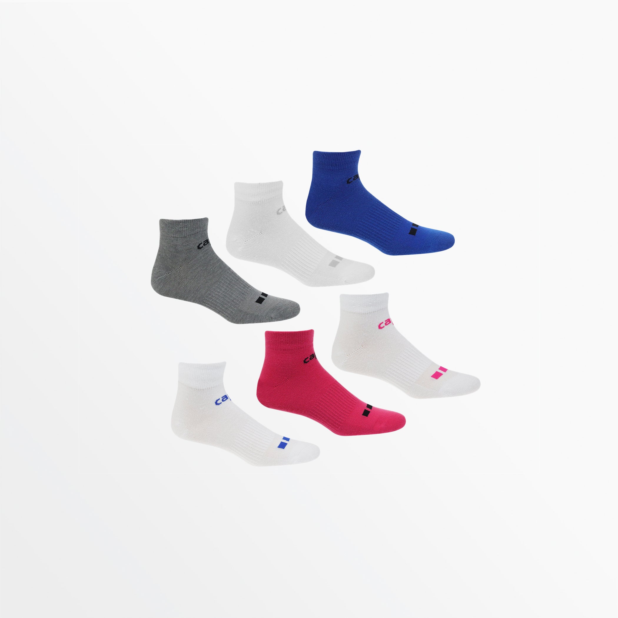 BASICS CS Cool Lightweight Low Cut Socks - Breathable Athletic Socks for Running, Gym & Everyday Comfort