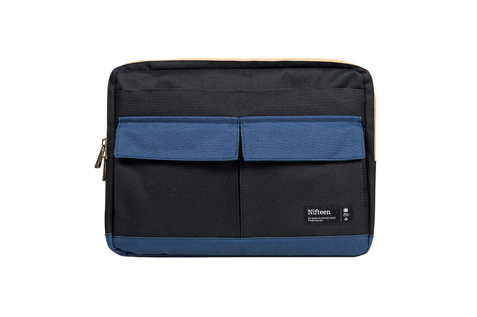 Nifteen Slim Messenger Bag for 13 Inch Laptop - Lightweight & Durable Crossbody Briefcase for Work, School & Travel - Perfect for Business Professionals & College Students