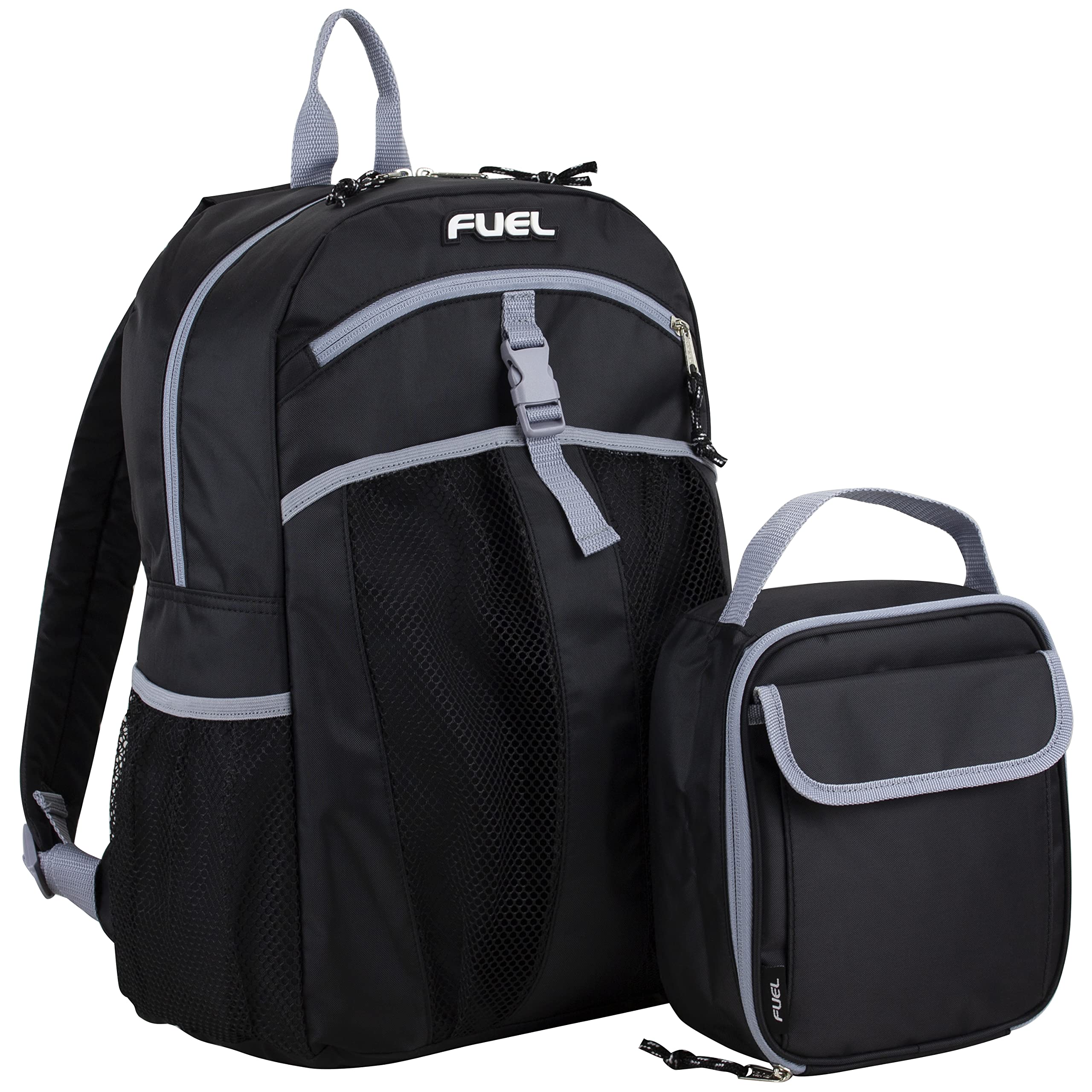 FUEL Insulated Cooler Backpack - Leakproof Lunch Bag for Work, Hiking & Travel with Water Bottle Pockets | Perfect for Office Meals, Outdoor Adventures & Picnics