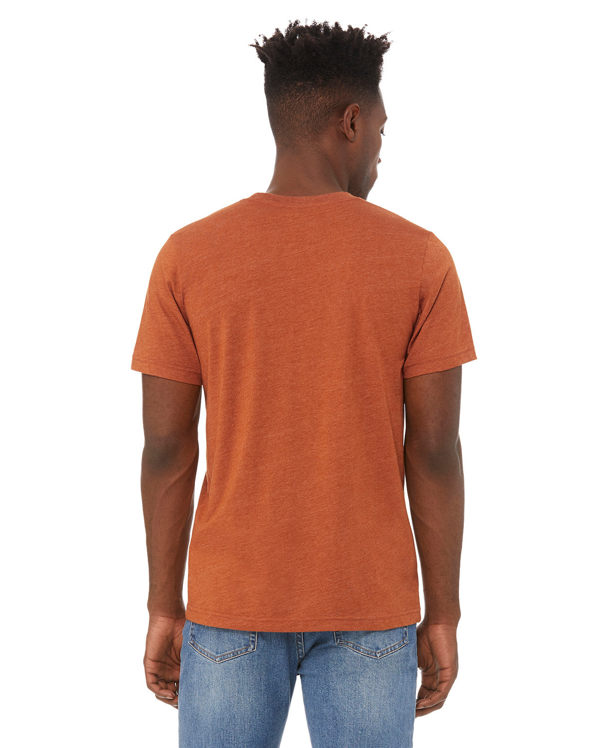 Bella + Canvas 3001CVC Unisex Heather CVC Crew Neck T-Shirt - Soft Cotton Blend Tee for Men & Women - Perfect for Casual Wear, Screen Printing & Everyday Outfits