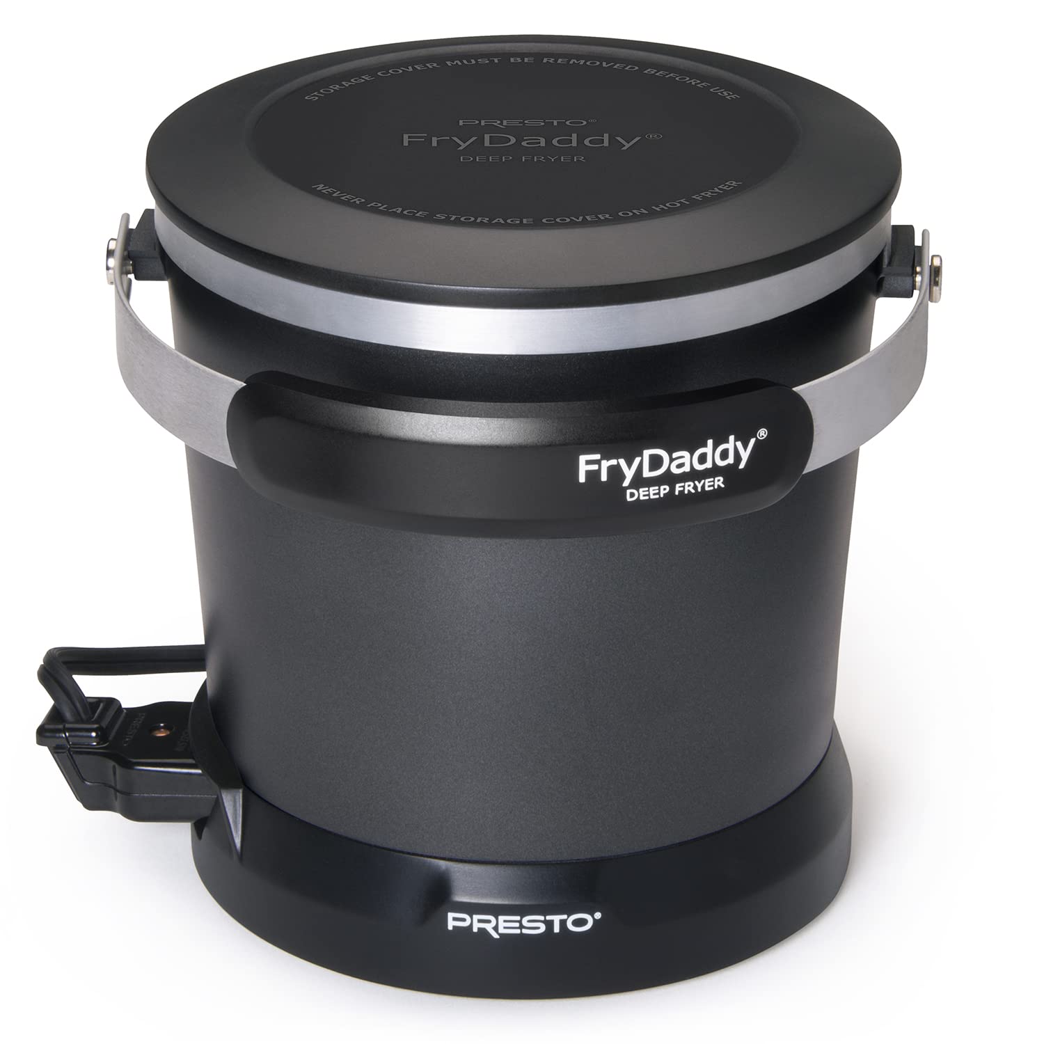Presto 05420 FryDaddy Electric Deep Fryer - 3-Cup Capacity, Black | Perfect for Home Kitchen, Frying Chicken, Fish, French Fries & More
