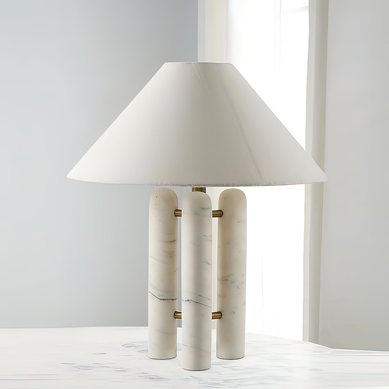 Lloyd Table Lamp - Modern LED Desk Lamp with Adjustable Brightness & Color Temperature for Home Office, Bedroom, and Study Room Lighting