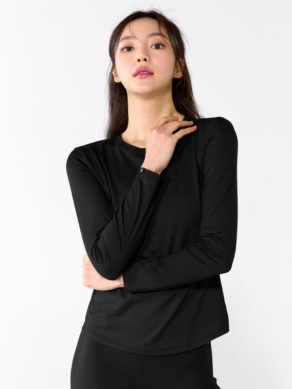 Ice Feather Long Sleeve 2.0 - Lightweight Thermal Base Layer for Women | Cold Weather Running, Hiking & Outdoor Activities