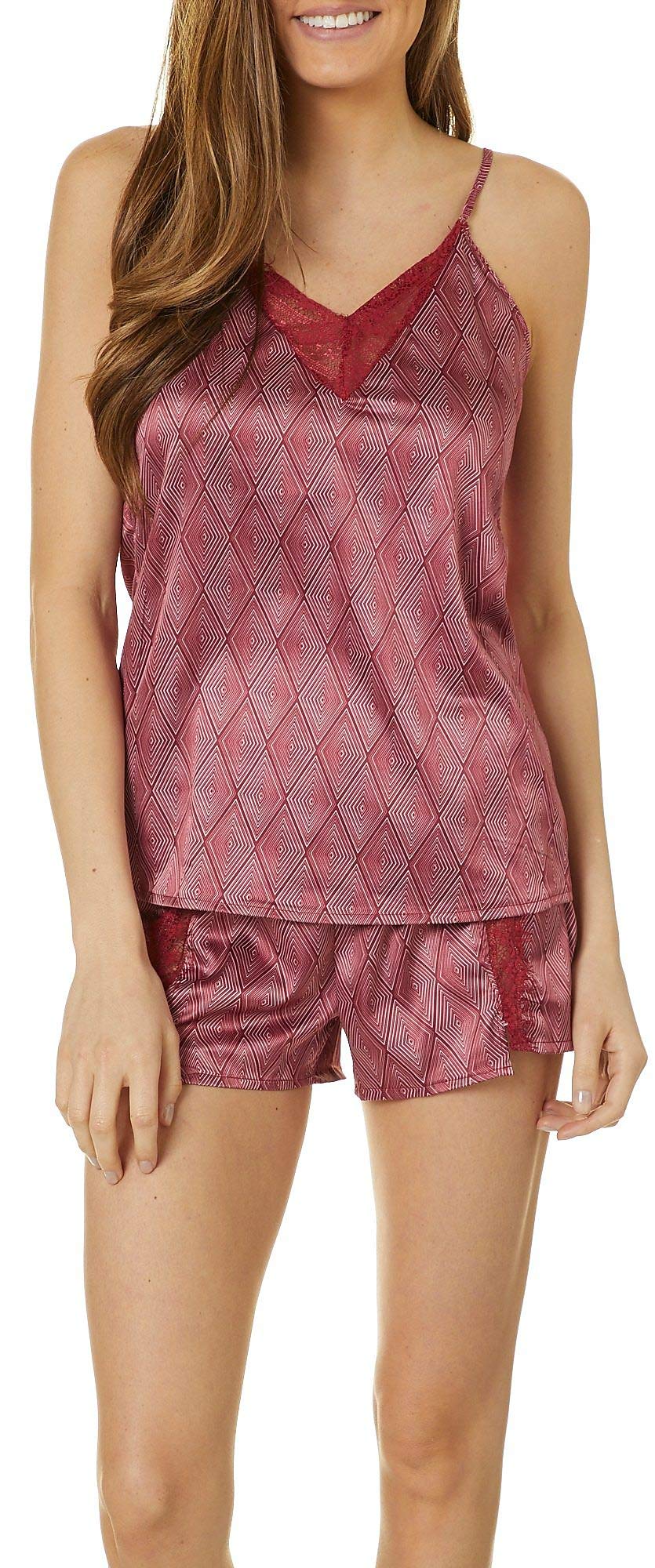 Nanette Lepore Women's Lace Cami Pajama Set for Sleep & Lounge