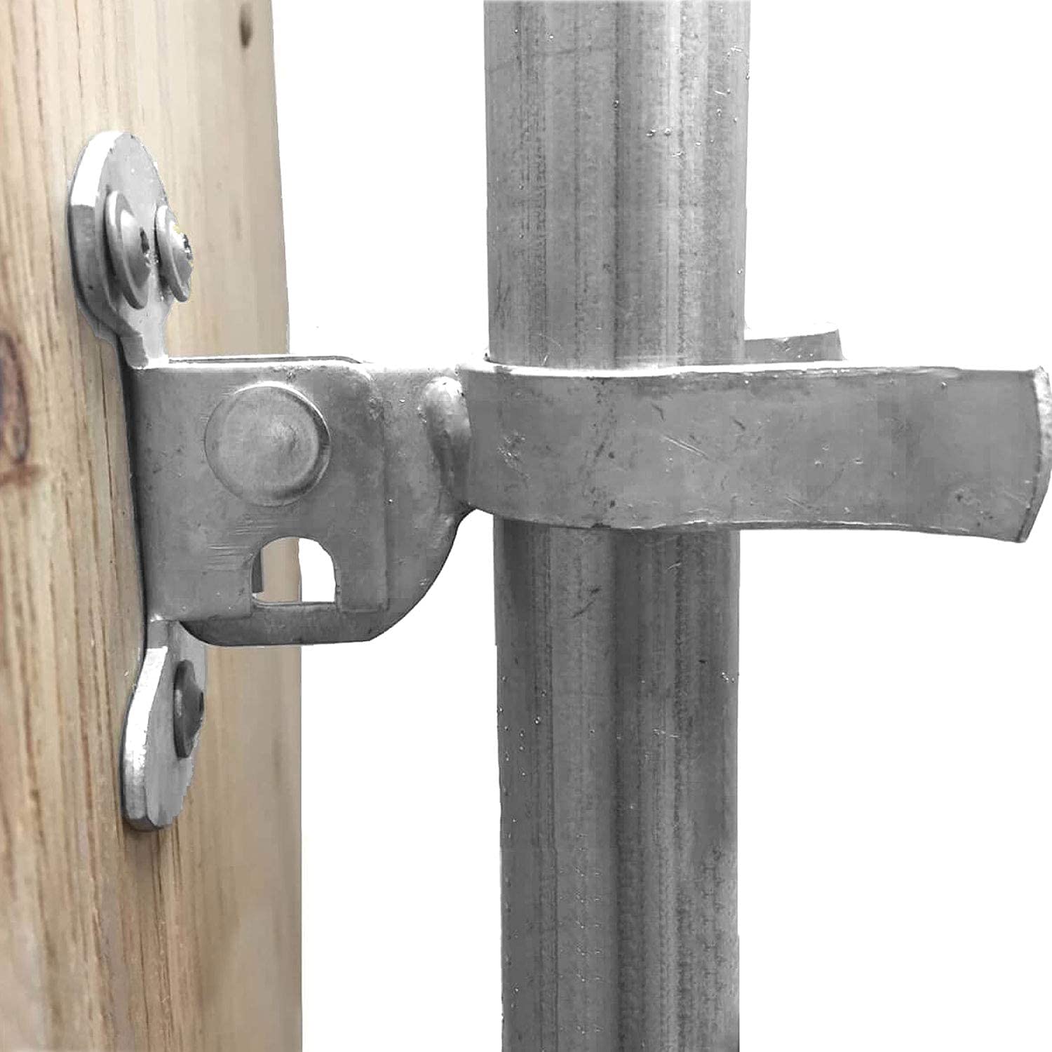 Flat Back Fork Gate Latch for 1-3/8