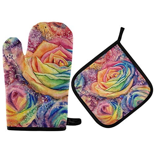 Colorful Rainbow Roses