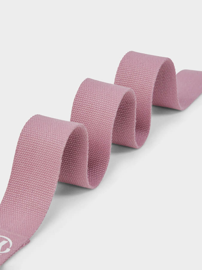 GOTS Certified Organic Cotton Yoga Belt with D-Ring - 2.5m (8.2ft) Stretchable Strap for Yoga, Pilates & Fitness - Perfect for Studio Practice, Home Workouts & Travel