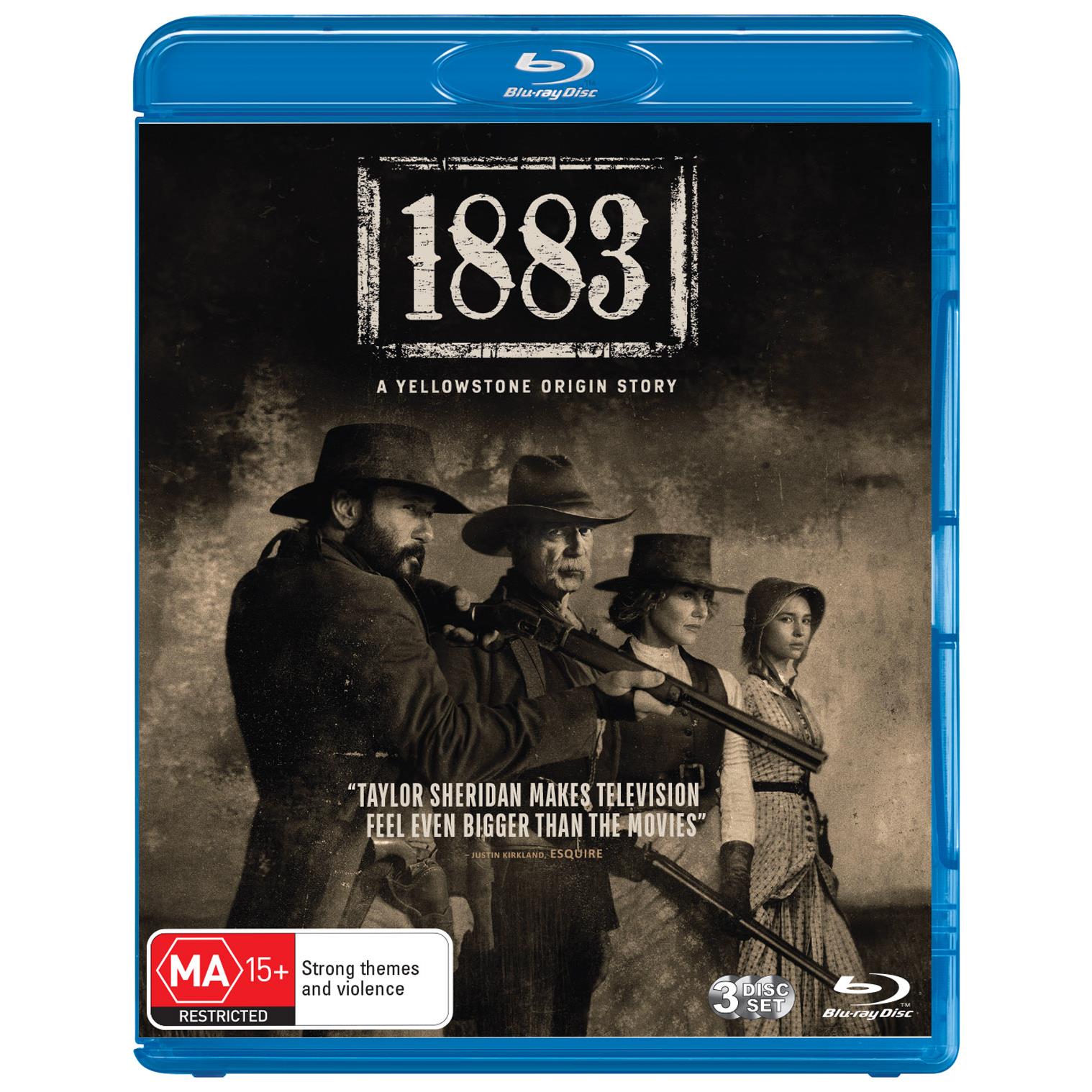 1883: A Yellowstone Origin Story Season 1 - Western Drama Series, Prequel to Yellowstone - Perfect for Western Fans & History Buffs - Great for Binge-Watching Weekends