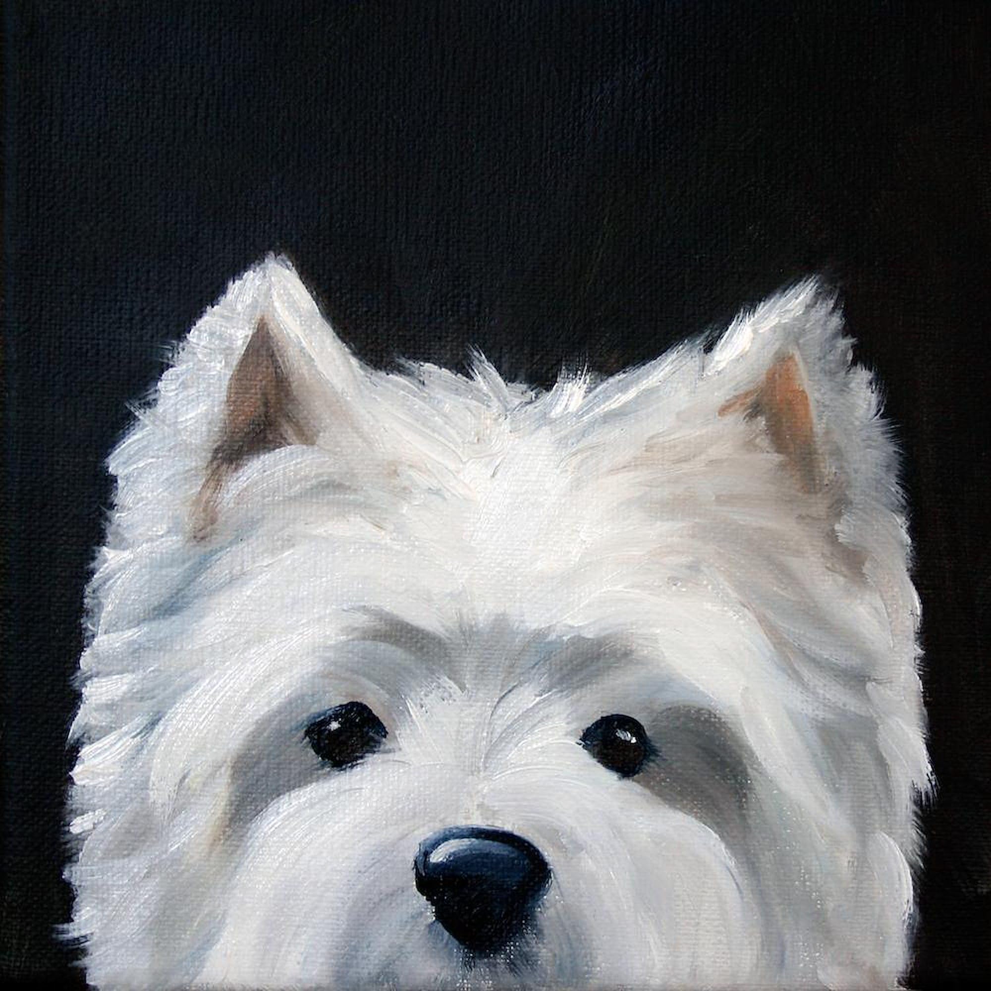Westie Dog Wall Clock - 10 Inch Decorative Clock for Living Room, Kitchen, Office | Perfect Gift for Dog Lovers & Home Décor
