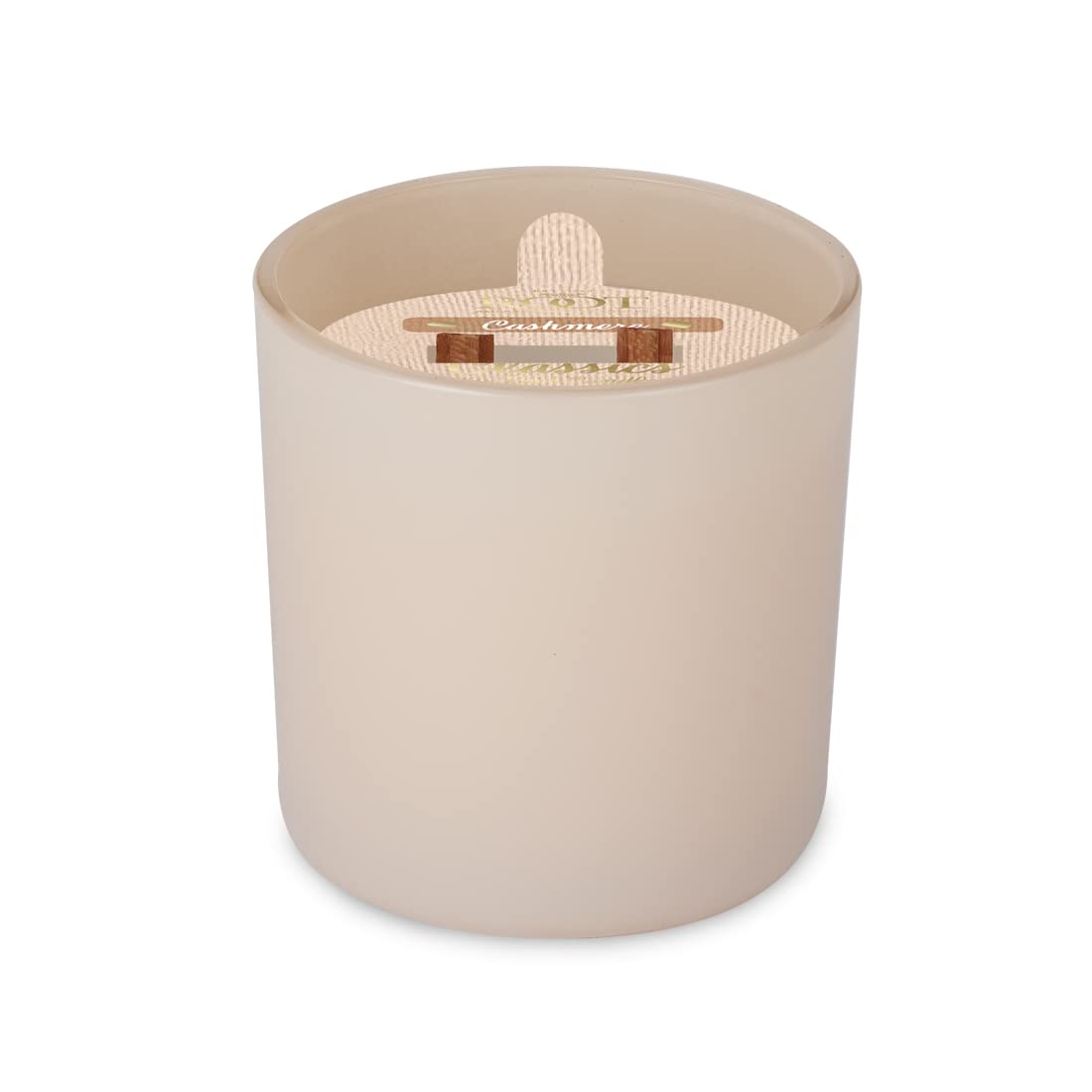 Premium USA-Made Root Candles - Beeswax Blend Scented Candle with Double Wood Wick, 12oz, Cashmere Fragrance | Long-Lasting Classic Collection for Home Decor, Relaxation & Aromatherapy | Perfect for Living Room, Bedroom, Spa & Gift Giving
