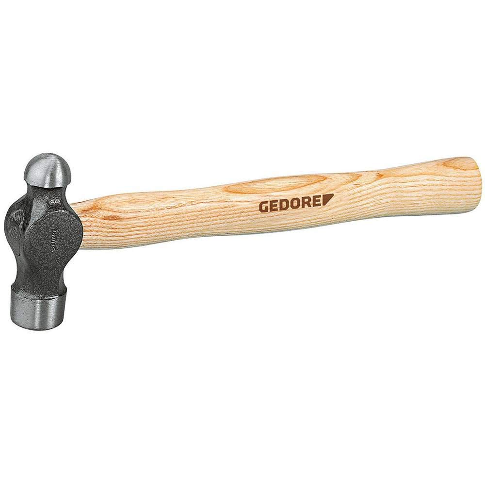 Gedore 1/2 LBS Engineer's Ball Pein Hammer - Professional Metalworking & Woodworking Tool for Blacksmithing, Jewelry Making & DIY Projects