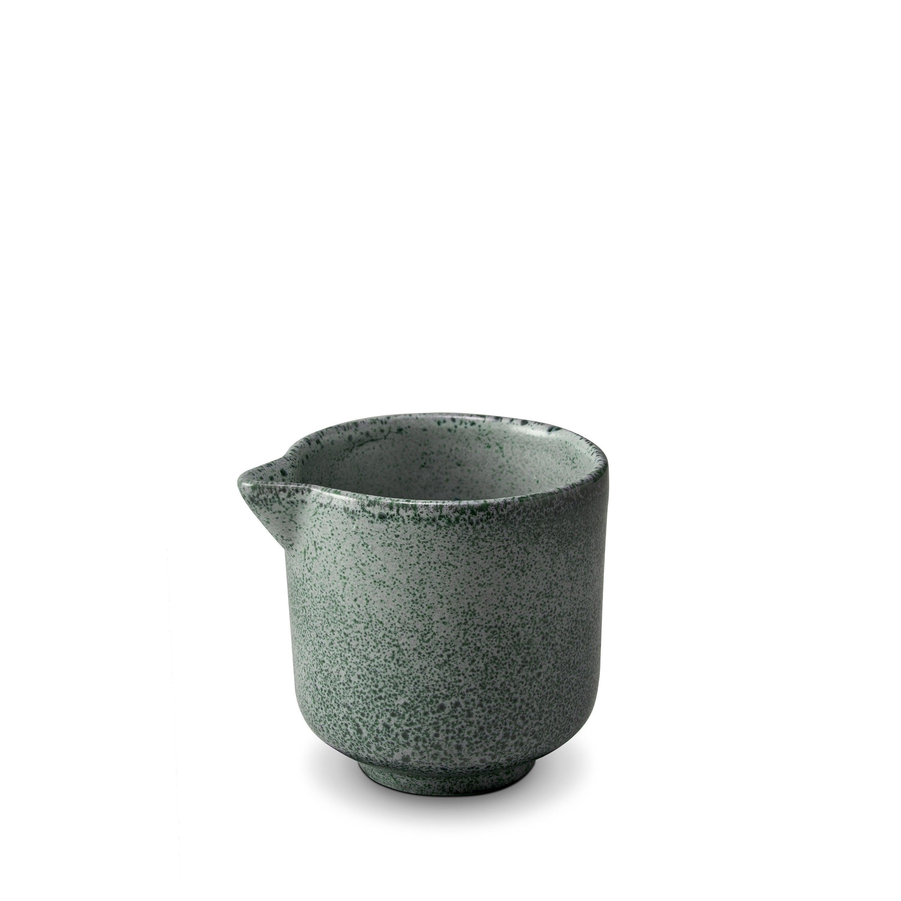 Terra Ceramic Sauce Server in Seafoam Green - Elegant Pouring Gravy Boat for Thanksgiving Dinner, Holiday Entertaining & Everyday Kitchen Use