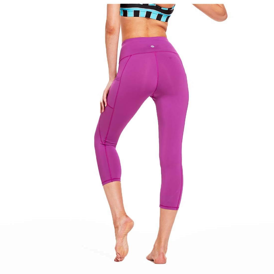High Waist Yoga Pants for Women with Pockets - Comfortable Cropped Leggings for Running, Workout & Lounge - Perfect for Gym, Yoga & Everyday Wear