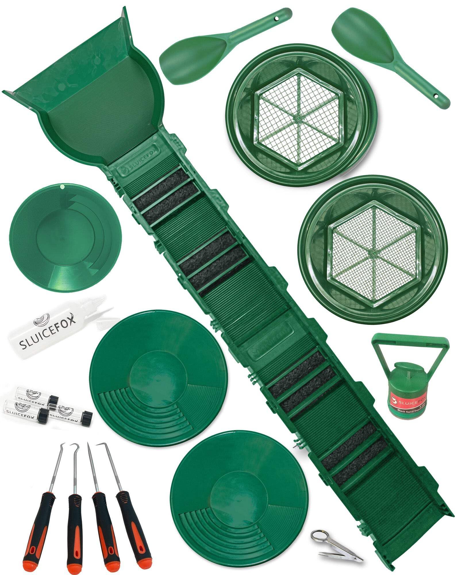 Sluice Fox Complete Gold Mining Kit with Sluice Box & Bucket Classifier - 24