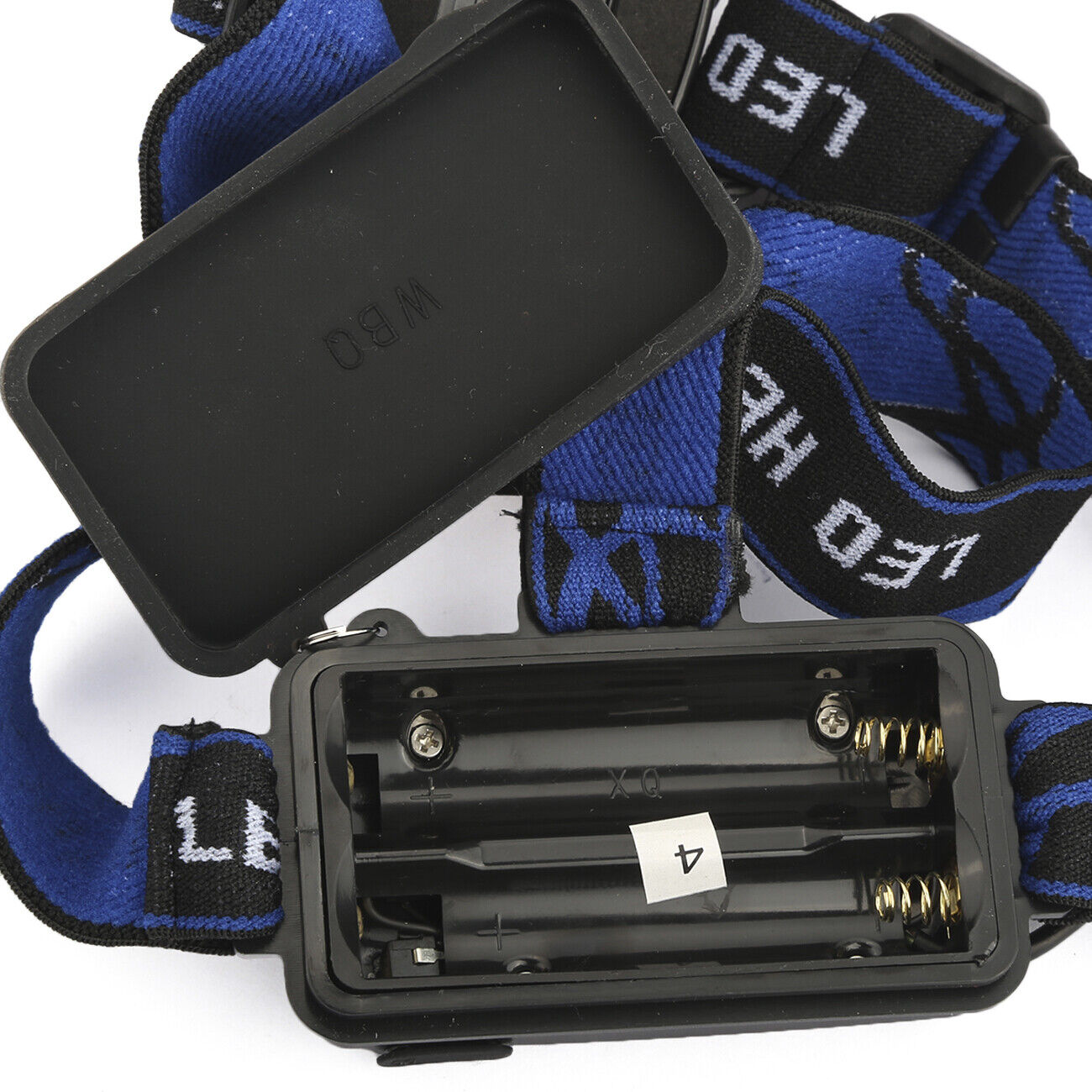 Ultra Bright Rechargeable LED Waterproof Headlamp for Camping, Hiking, Running & Outdoor Activities - Adjustable Lightweight Headlight with Long Battery Life