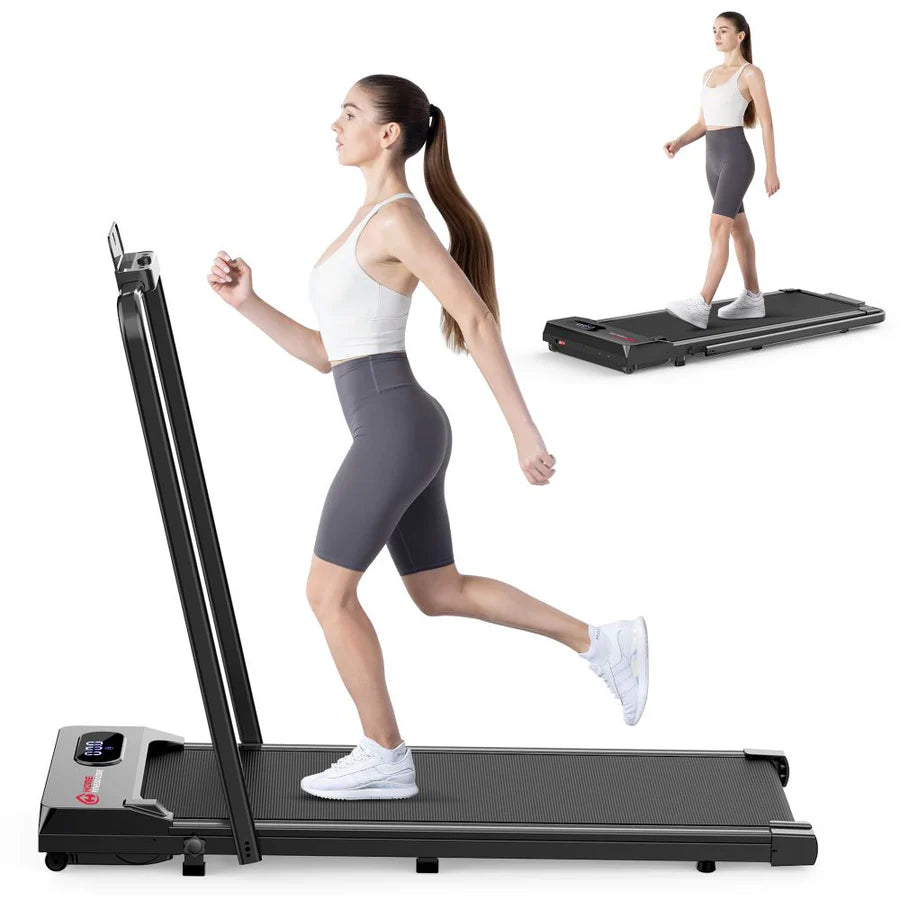 S1 Treadmill - 6KM/H Speed, Compact Home Fitness Equipment for Walking & Jogging | Perfect for Small Spaces, Home Gym & Apartment Workouts