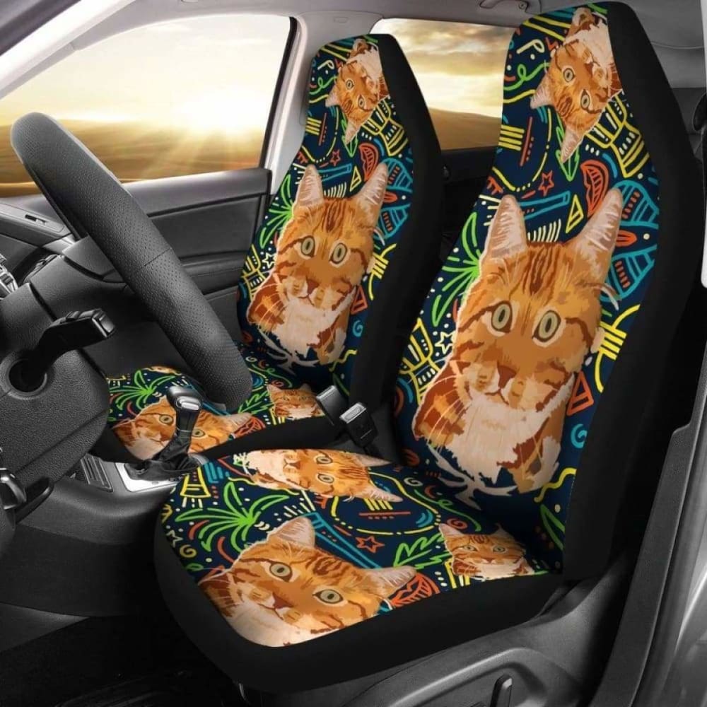 Premium American Shorthair Cat Car Seat Cover - Universal Fit for Cars, SUVs & Trucks (Model 5 112428) - Protect Your Vehicle from Pet Hair, Scratches & Dirt - Perfect for Road Trips, Daily Commutes & Pet Travel