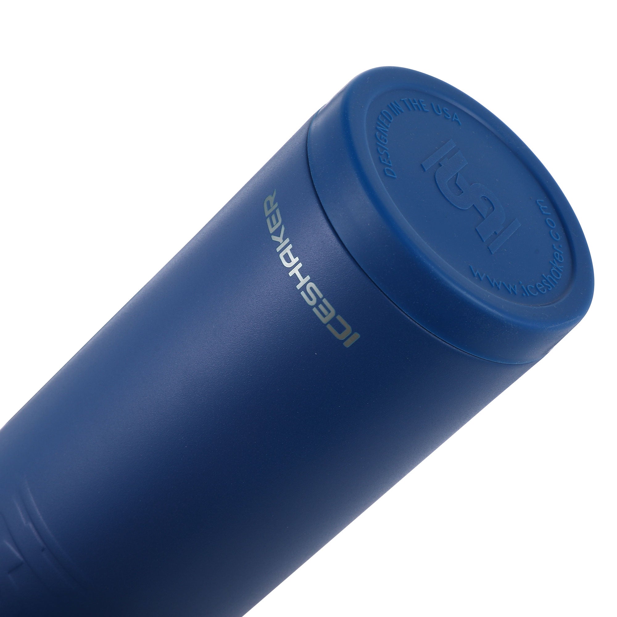 20oz Skinny Tumbler with Lid & Straw - Insulated Stainless Steel Travel Mug, Navy Blue - Perfect for Coffee, Tea & Cold Drinks On-The-Go